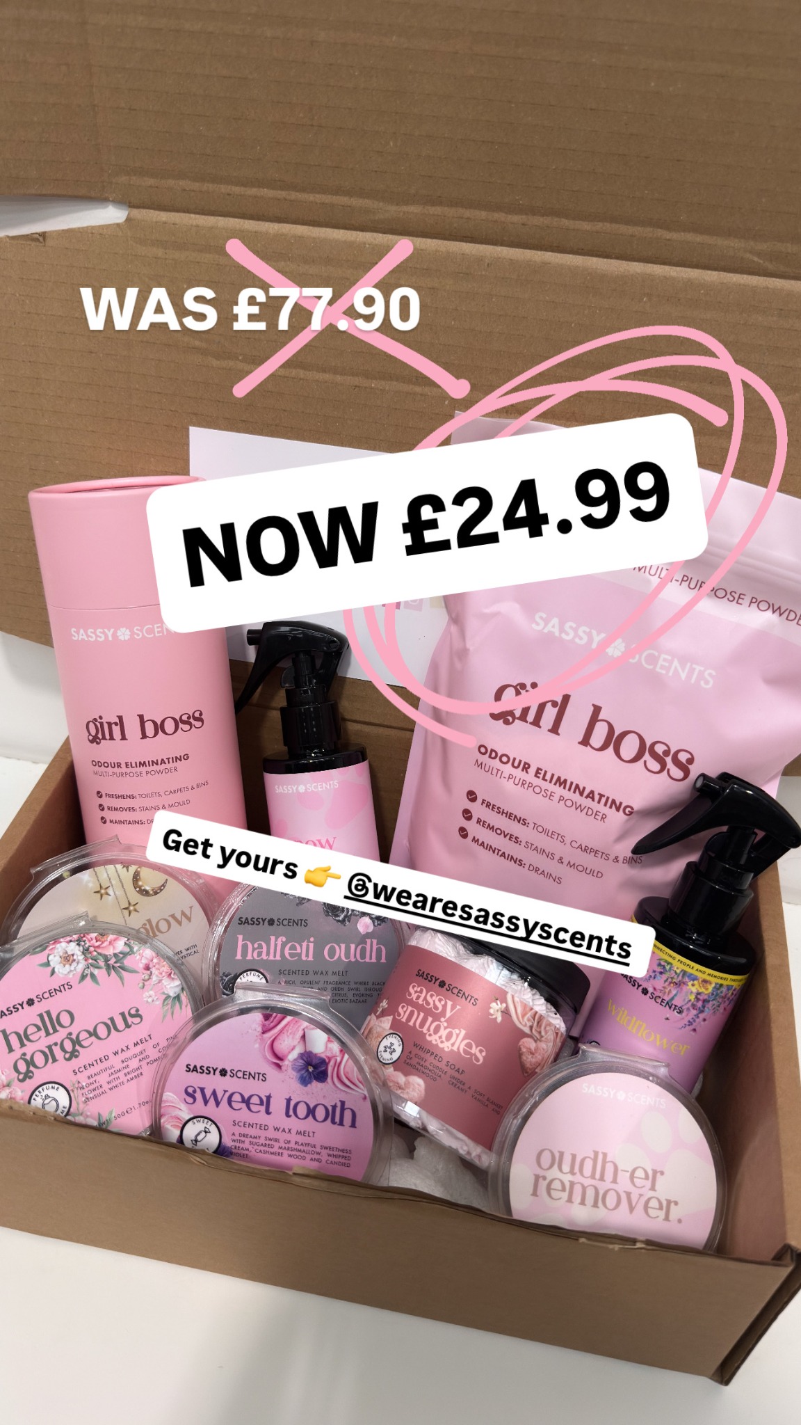 Sassy Scents Facebook ad