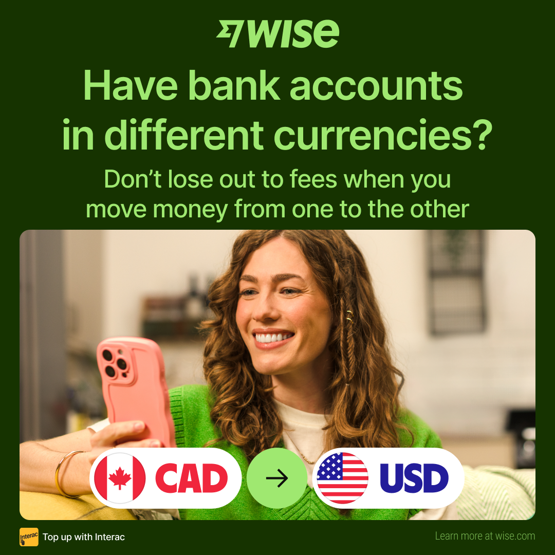 Wise Facebook ad