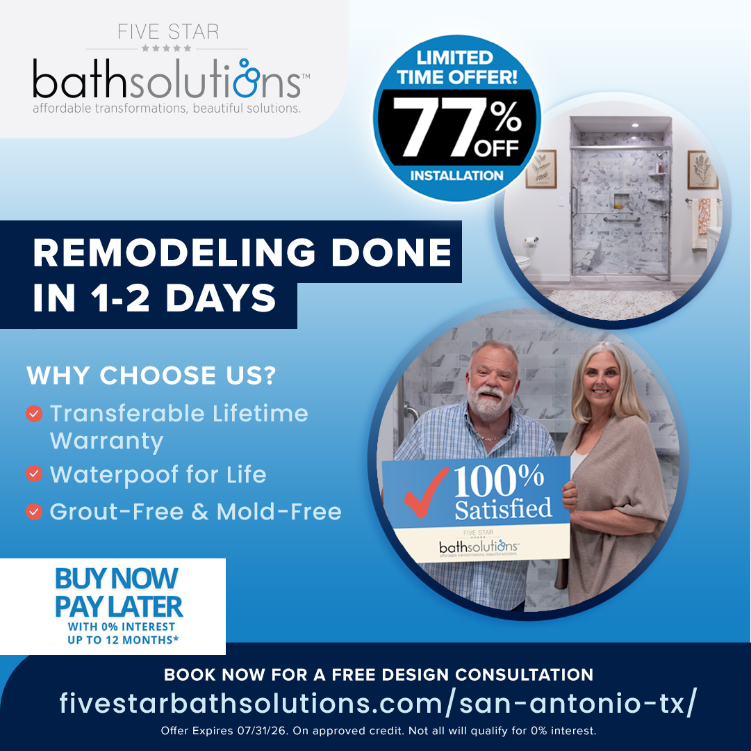 Marketplace by TheHomeMag Facebook ad: Five Star Bath Solutions