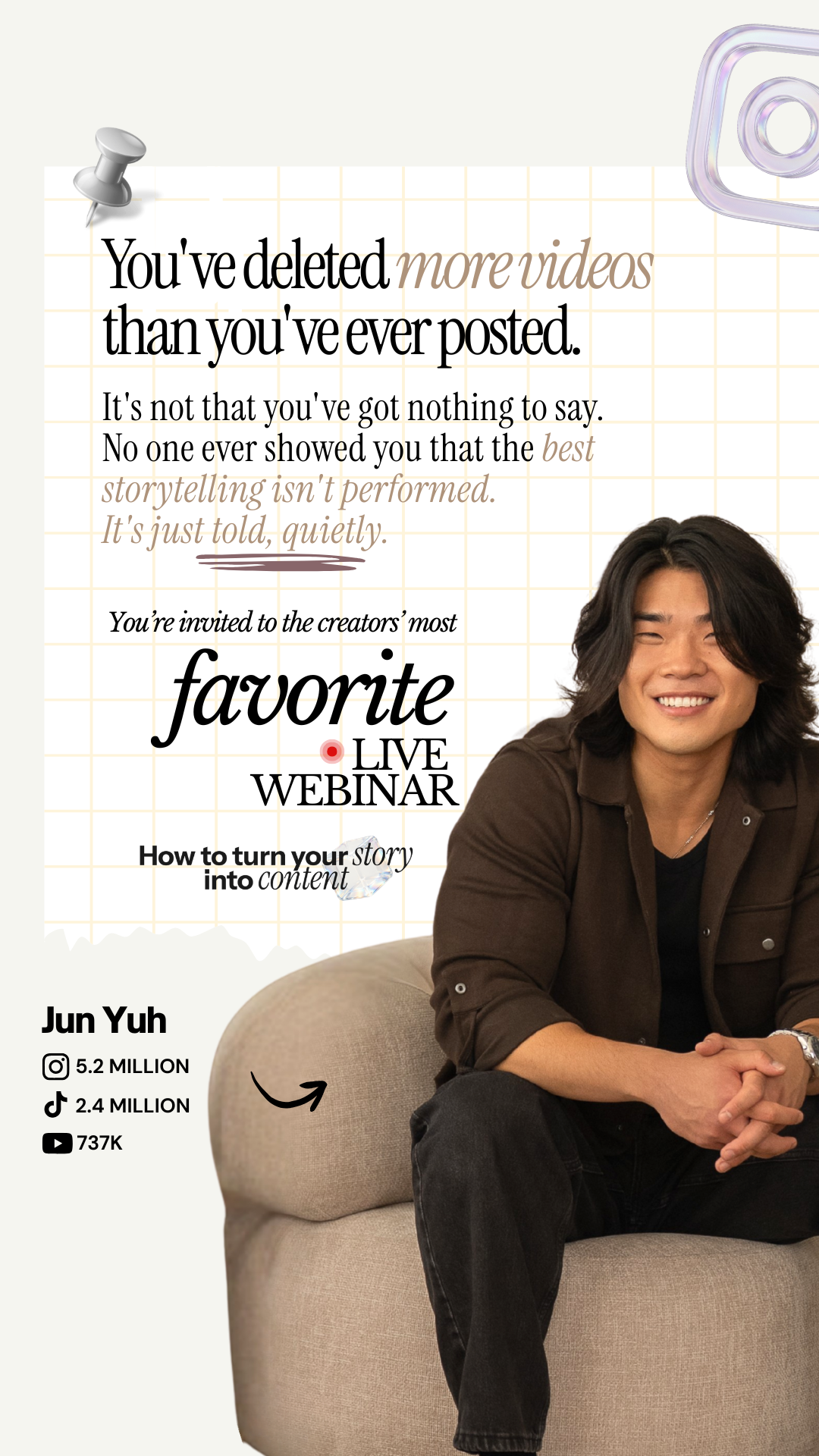 Jun Yuh Facebook ad