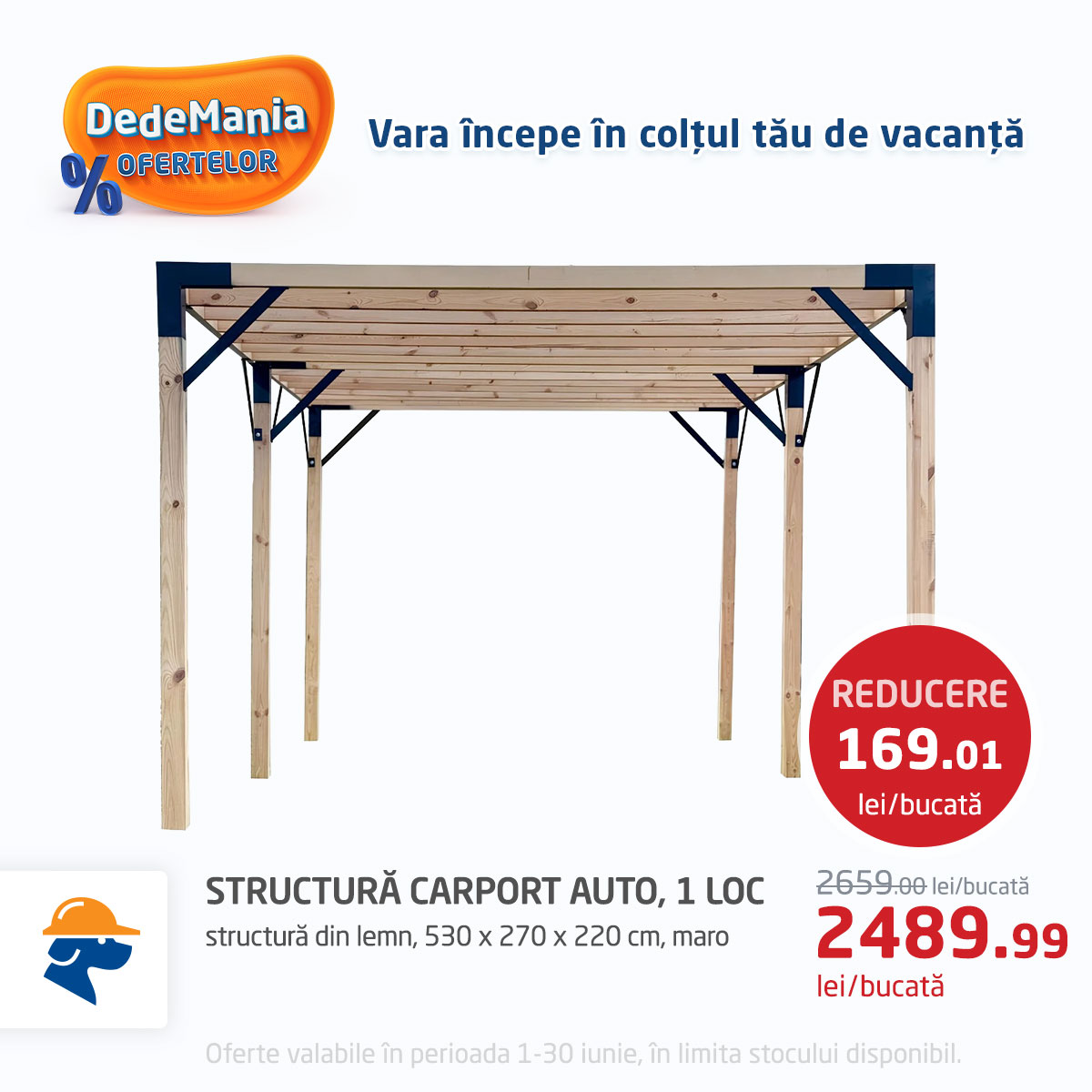 DEDEMAN Facebook ad: DedeMania Ofertelor îți aduce tot ce îți trebuie…
