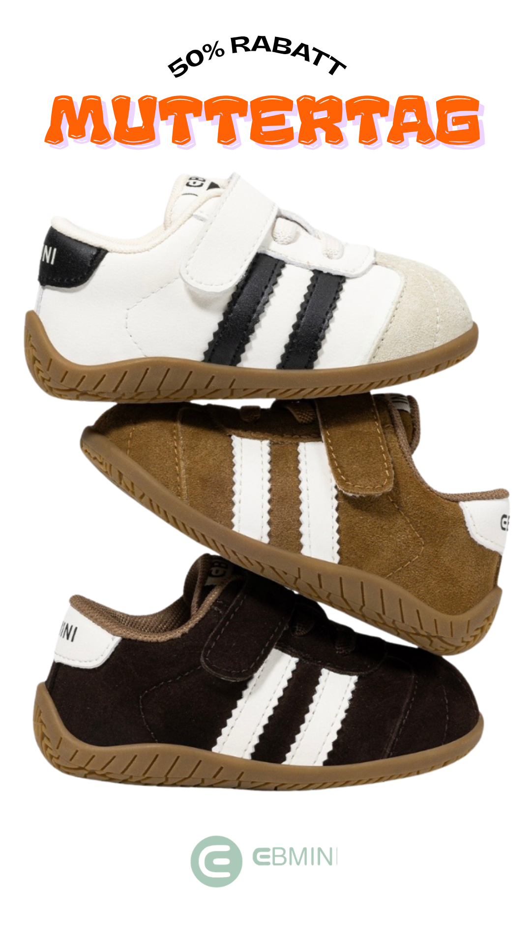 Ebmini - Kinder Barfußschuhe Facebook ad