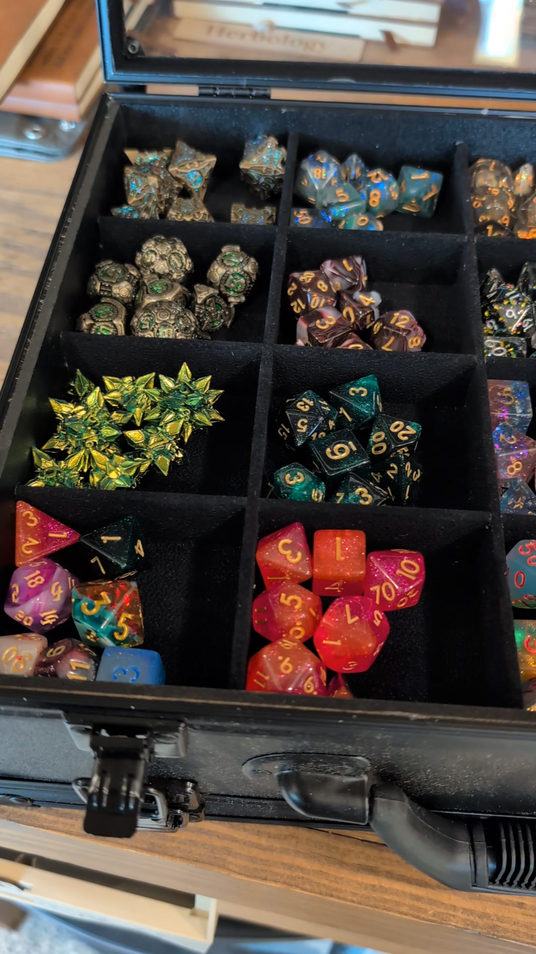 Emberglow Gaming Facebook ad: Chest of Hoarding | TTRPG Dice Storage Solution