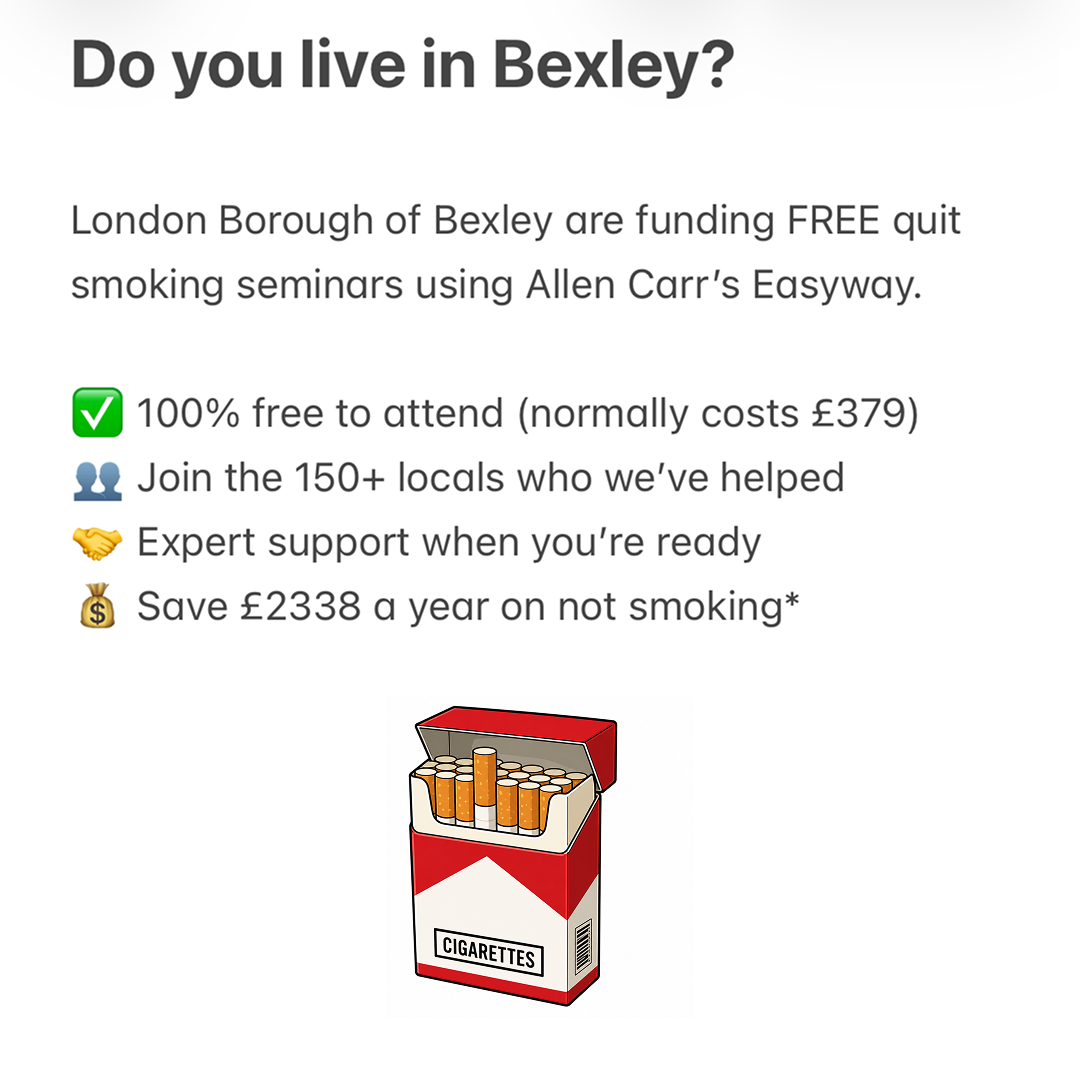Allen Carr Facebook ad