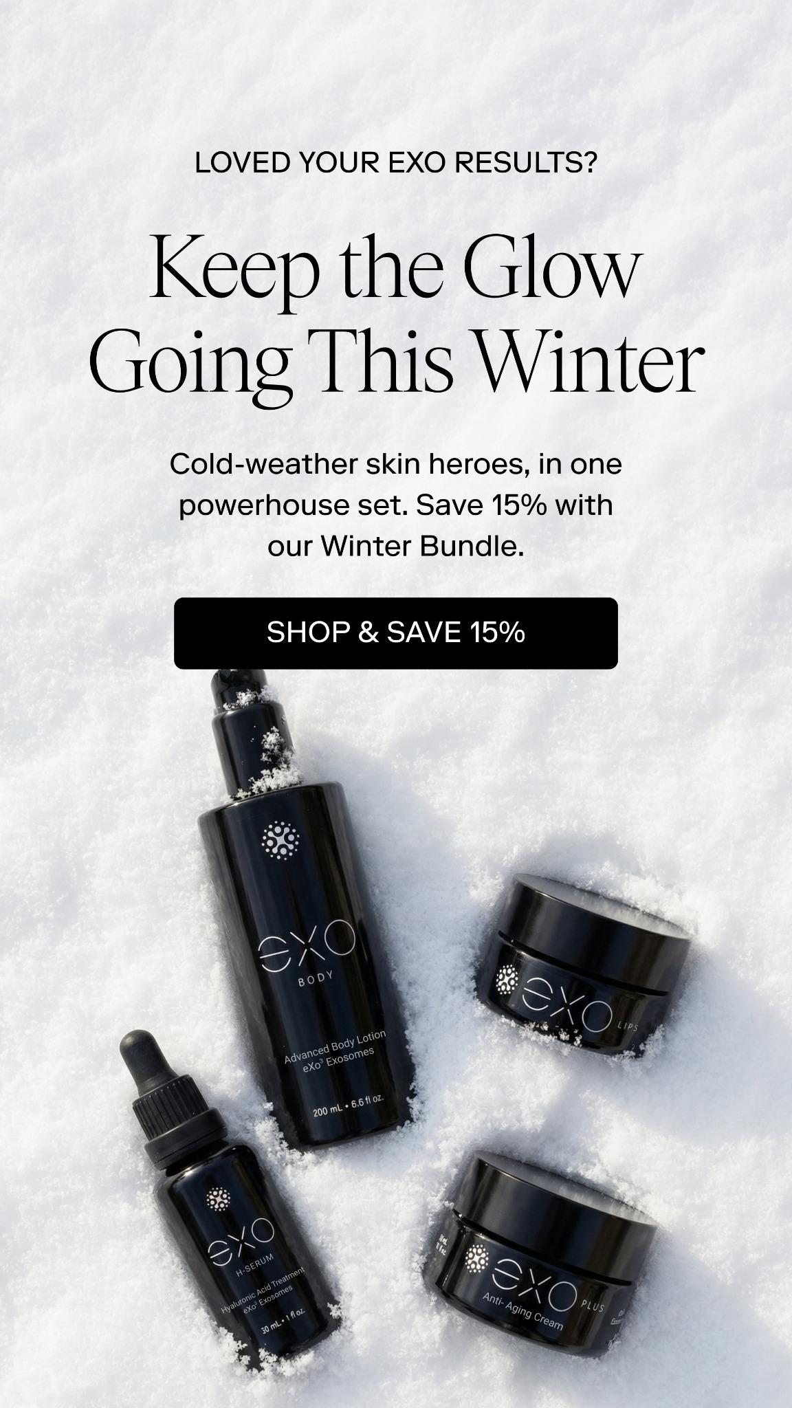 Exoceuticals Facebook ad