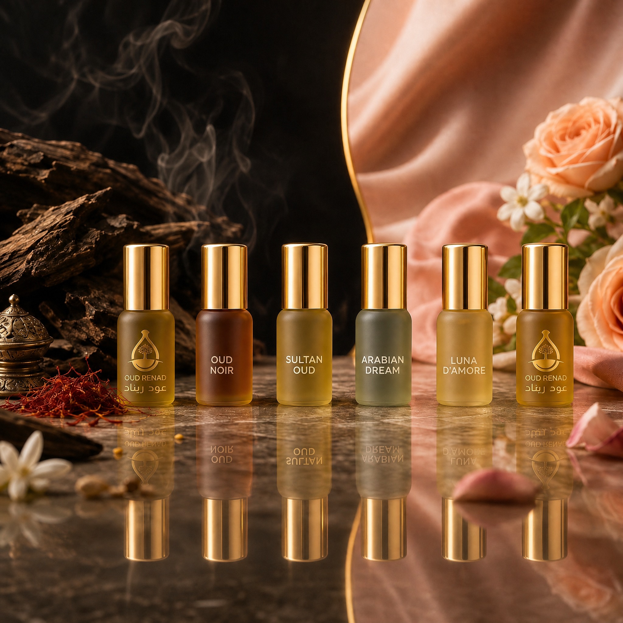 OUD RENAD Facebook ad: Best Discovery Set for Fragrance Lovers