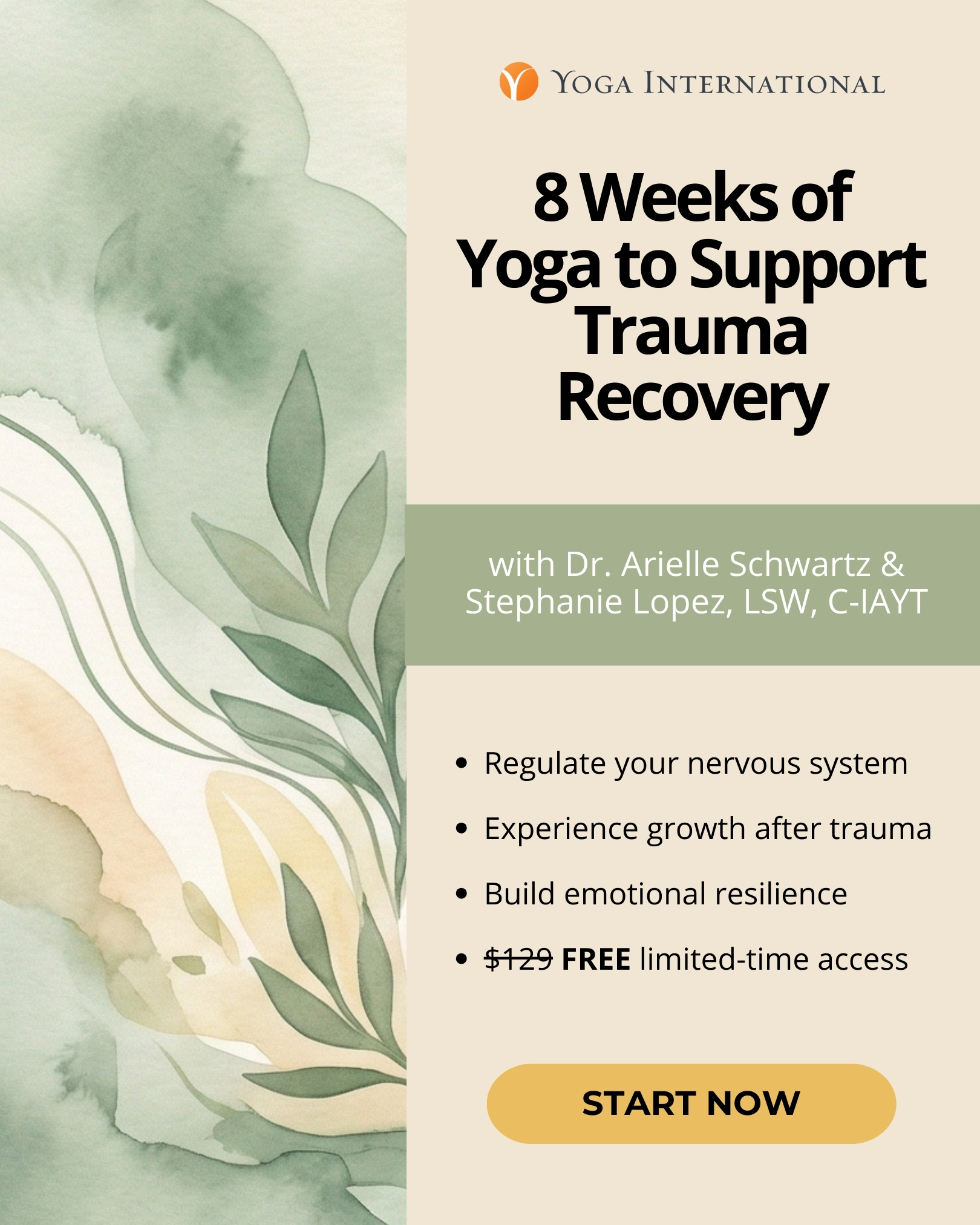Yoga International Facebook ad