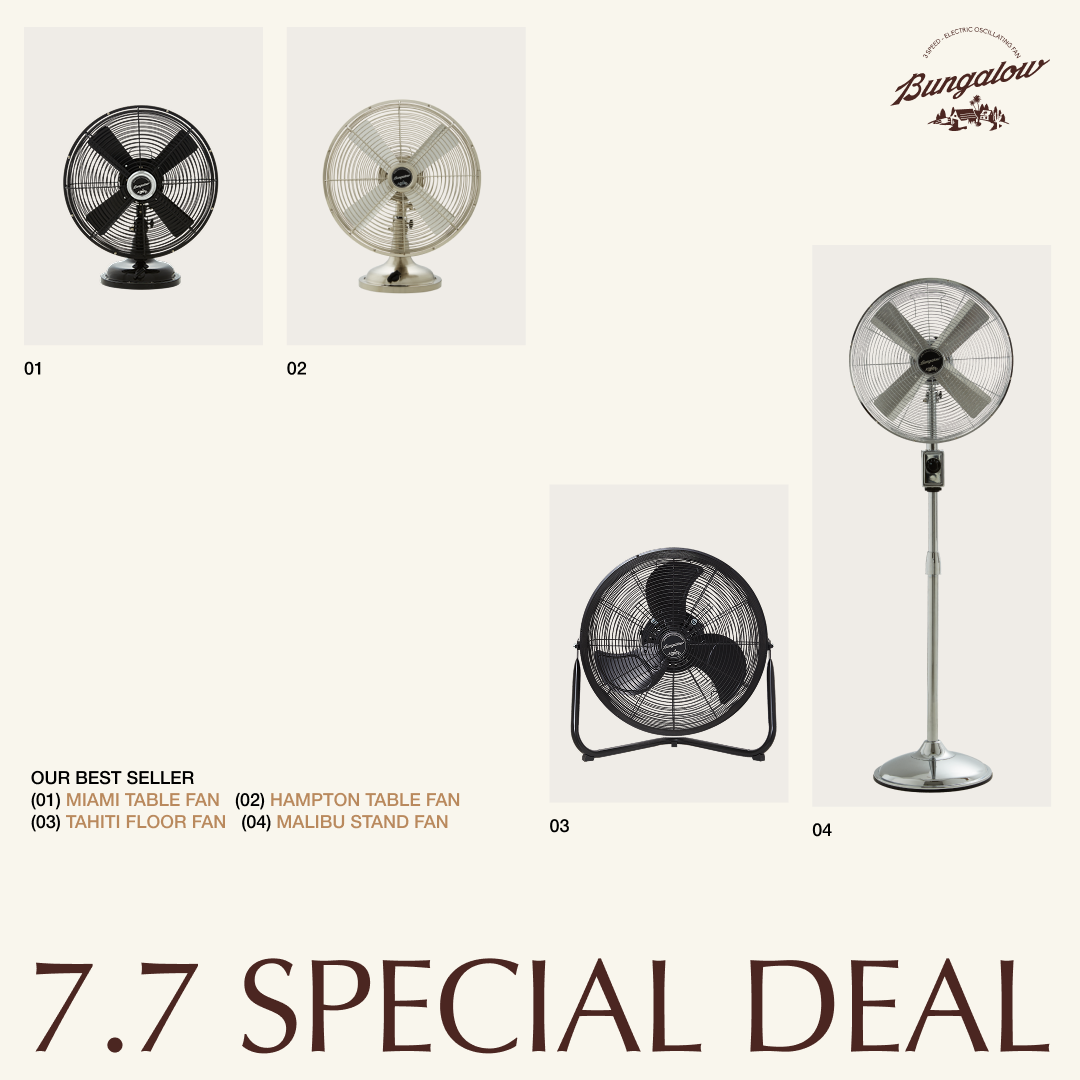 Bungalow Fan Facebook ad
