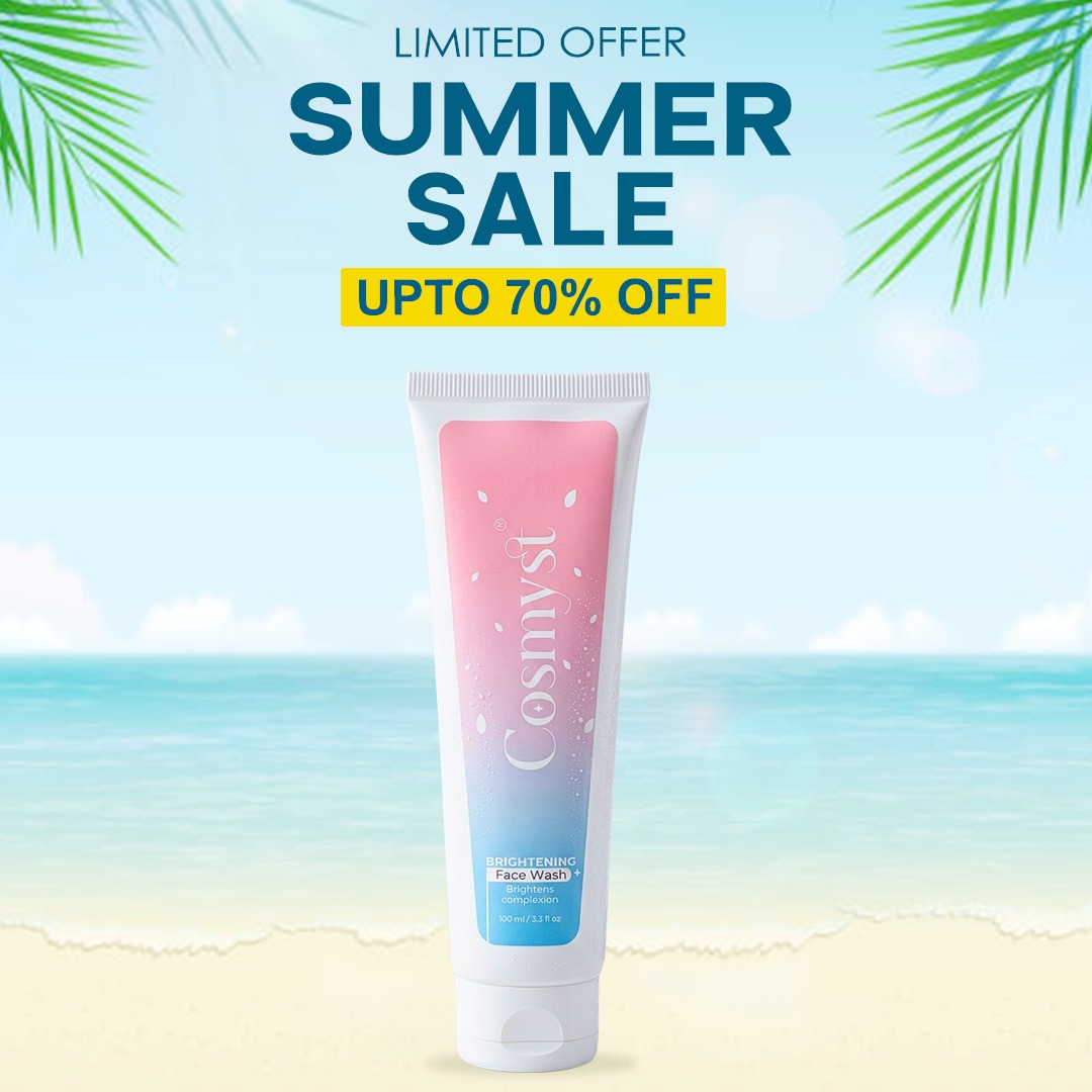 Cosmyst Facebook ad: Summer Sale is HERE, Aur yeh offer aapka…