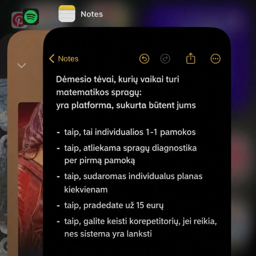 Mokytojas Eimantas Facebook ad: Išankstinė registracija