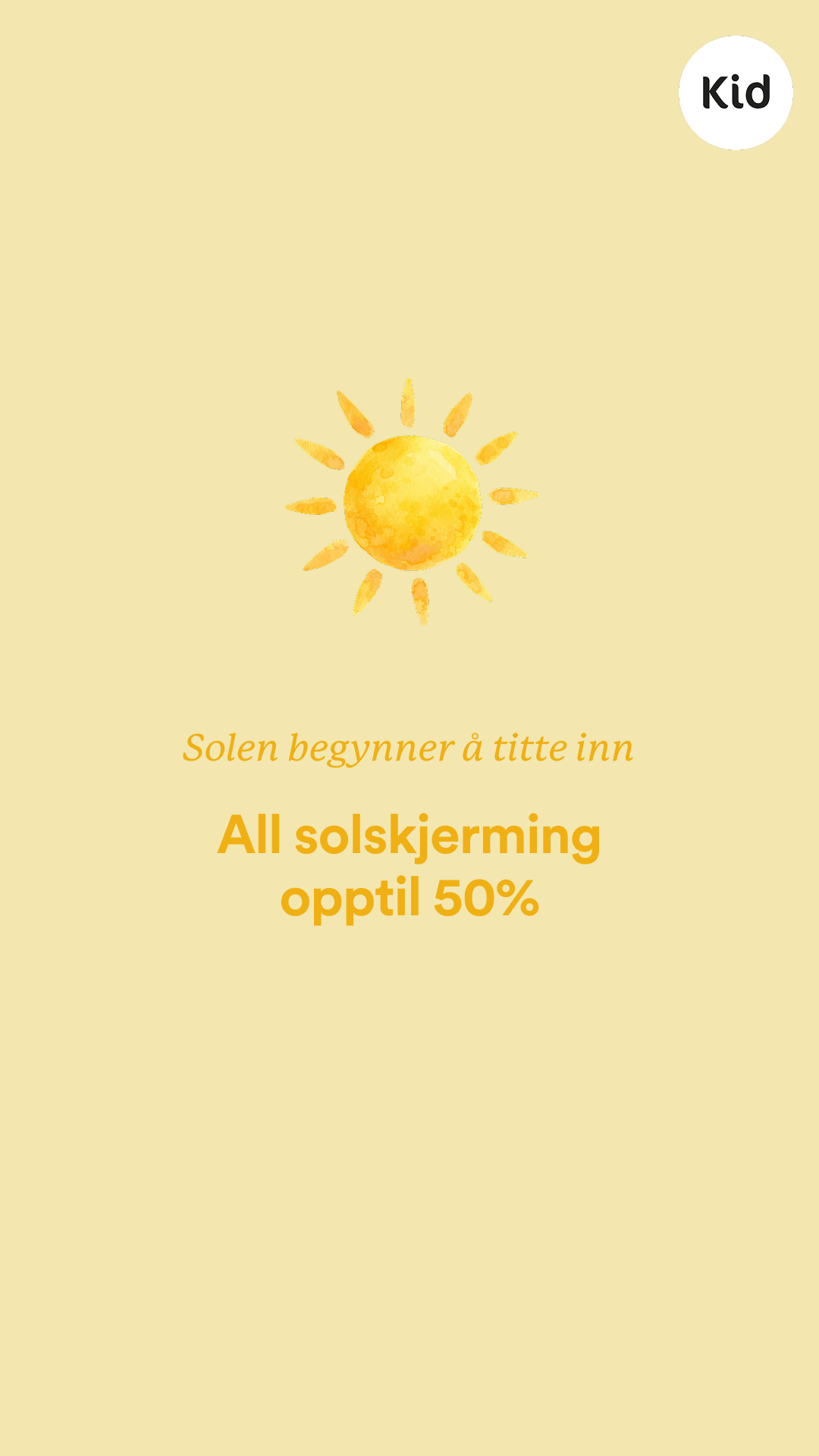 Kid Interiør Facebook ad