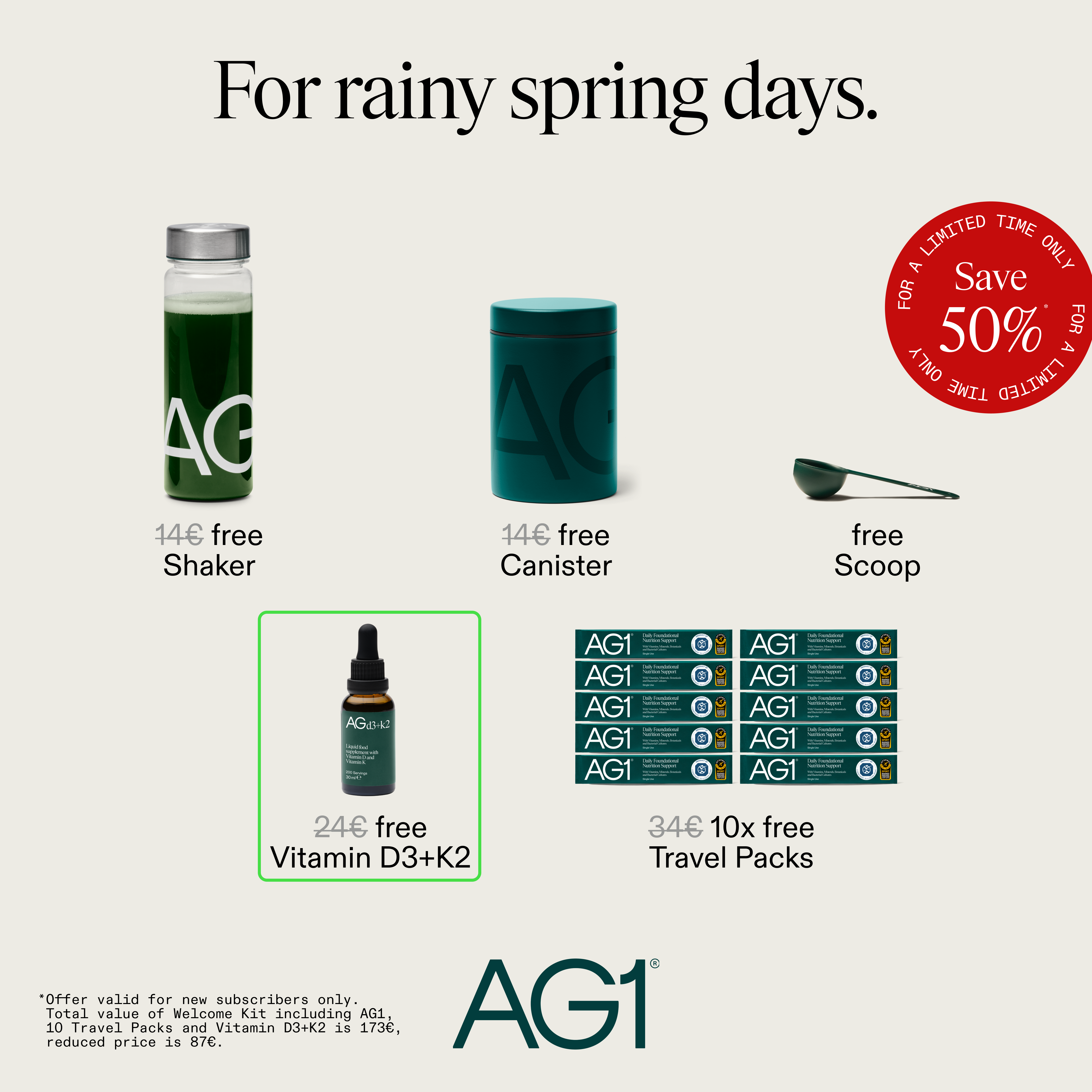 AG1 by Athletic Greens Facebook ad