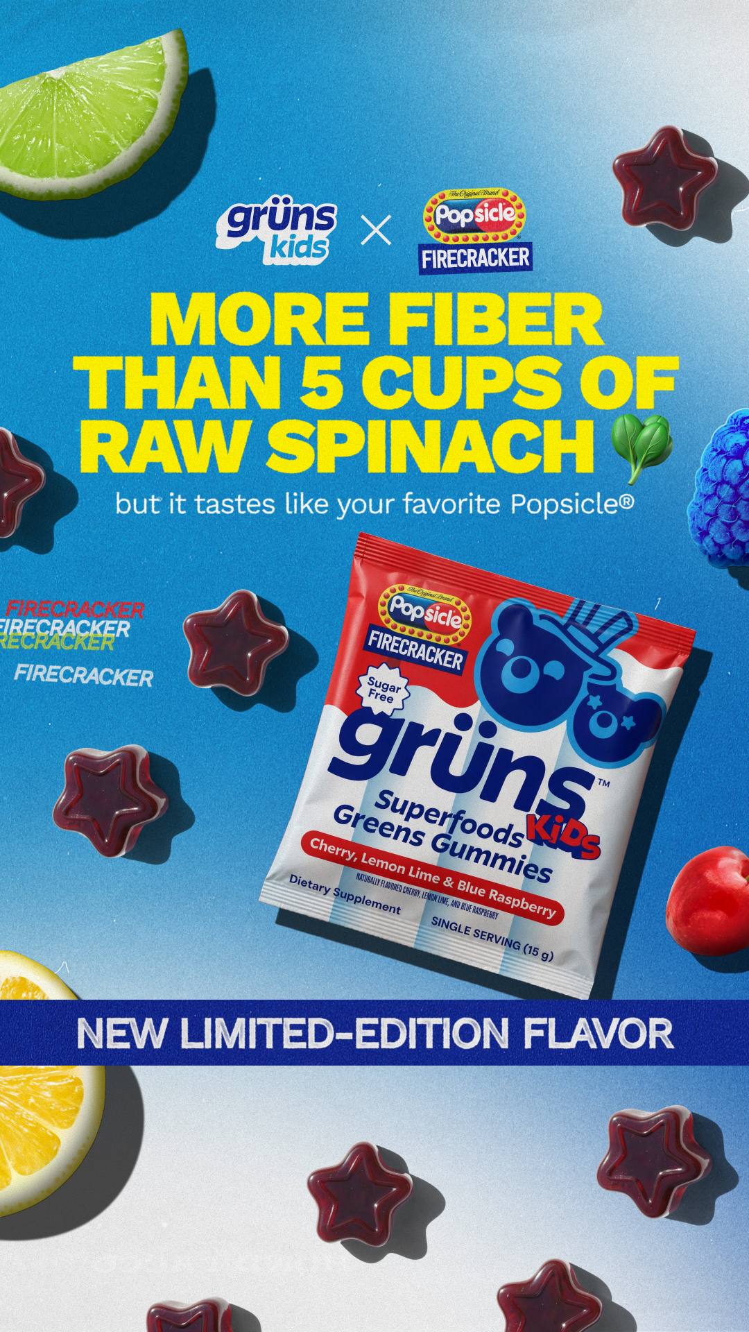 Grüns Kids Facebook ad