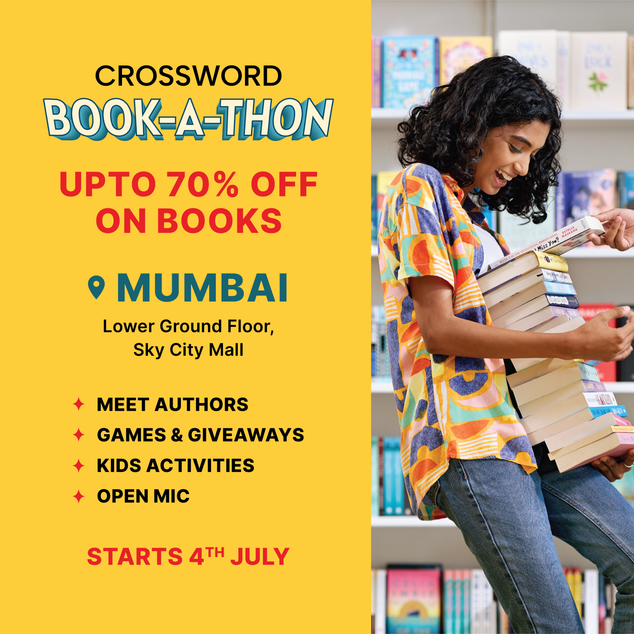 Crossword Bookstores Facebook ad
