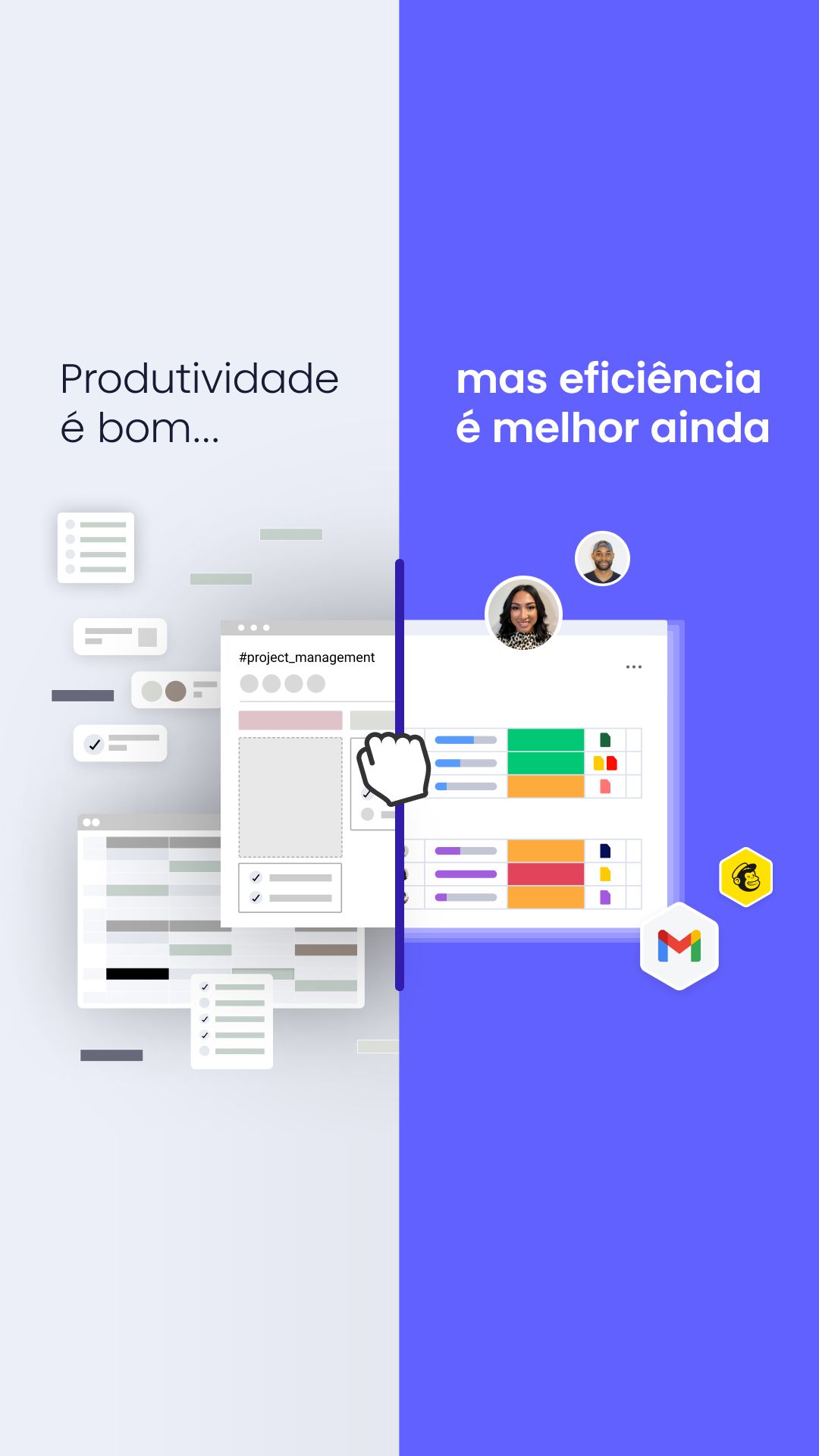 monday.com Facebook ad
