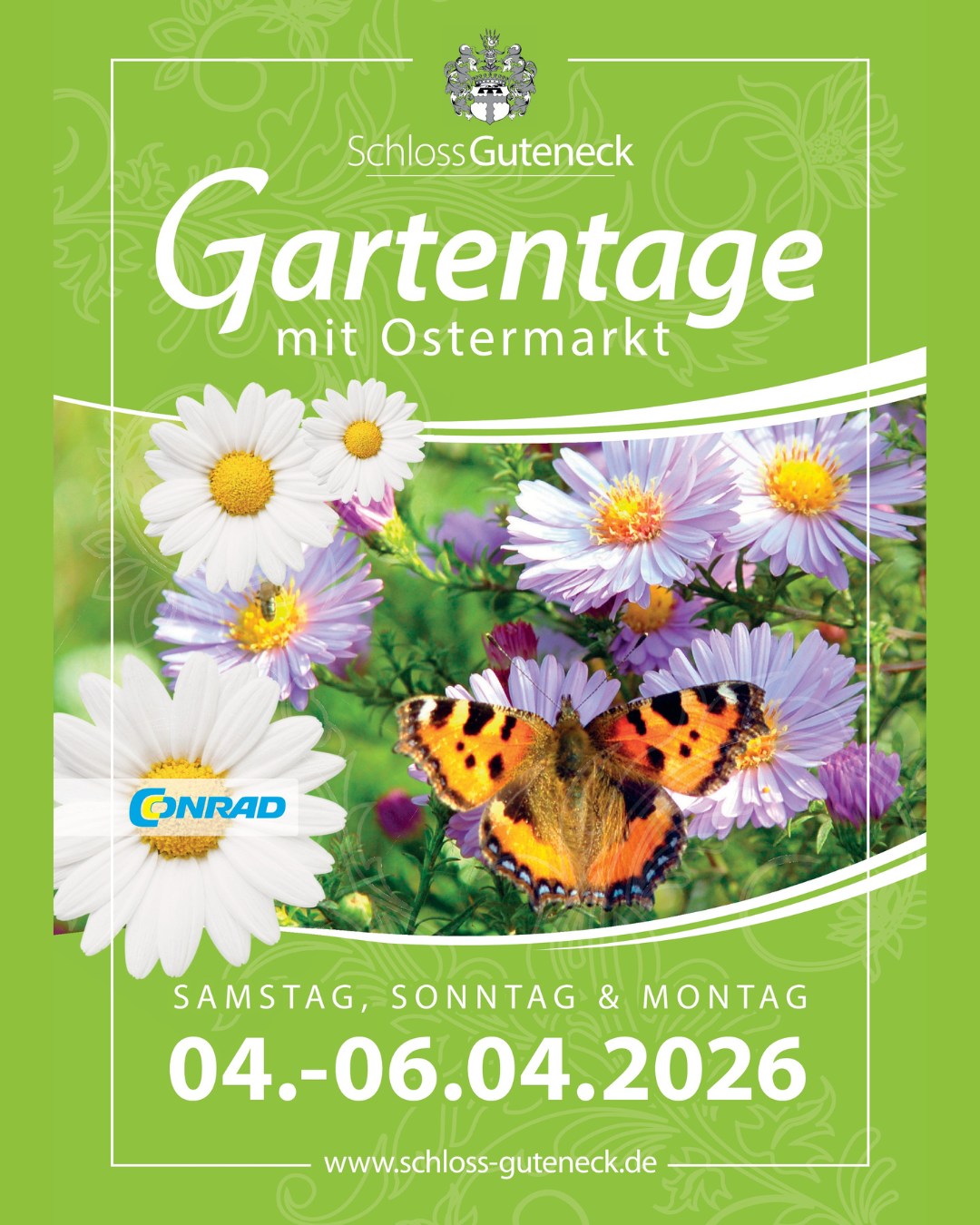 Schloss Guteneck Facebook ad: Gartentage Schloss Guteneck, Ostermarkt & Familienprogramm