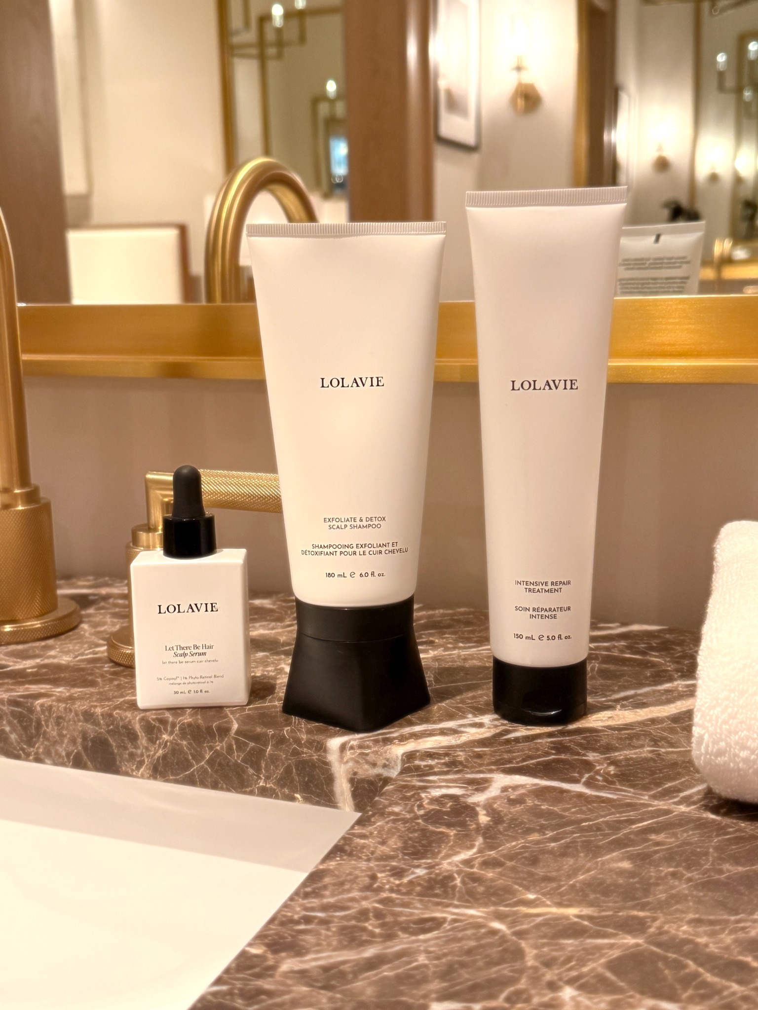 LolaVie Facebook ad: Your hair transformation starts here.