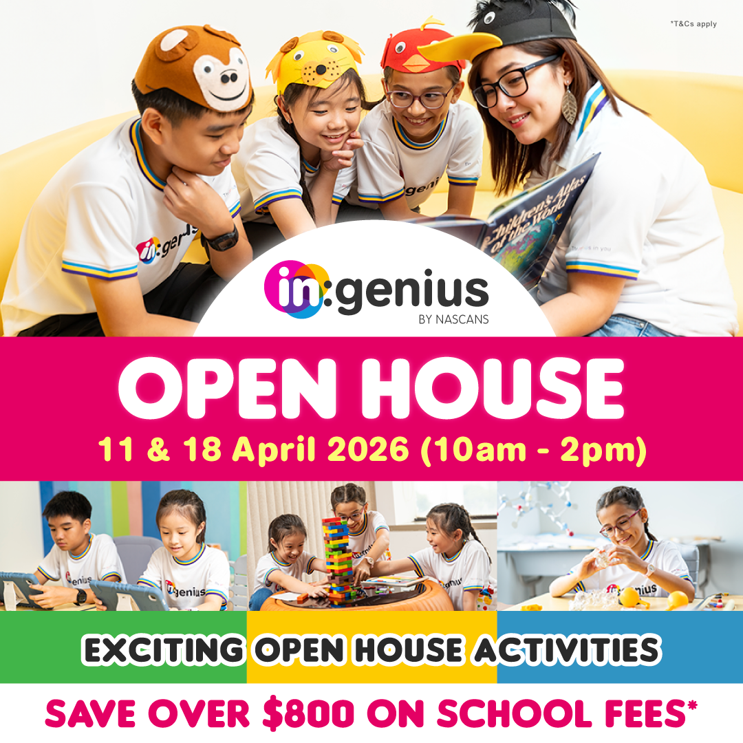 in:genius by Nascans Facebook ad: Slots Going Fast, in:genius Open House April 2026!