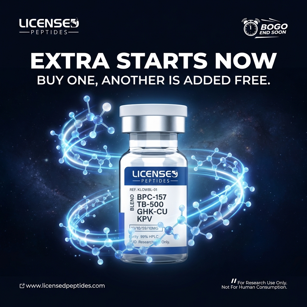LicensedPeptides Facebook ad