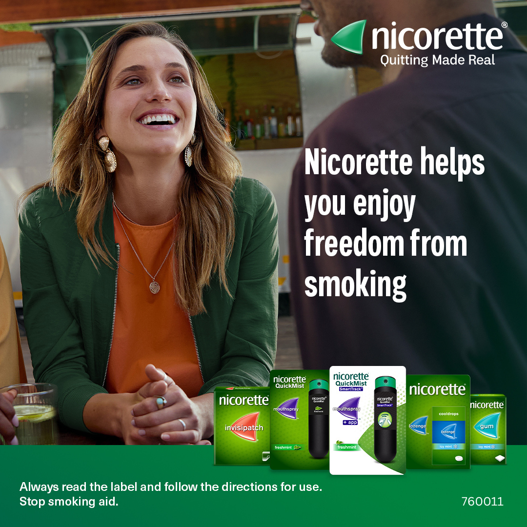 Nicorette ANZ Facebook ad