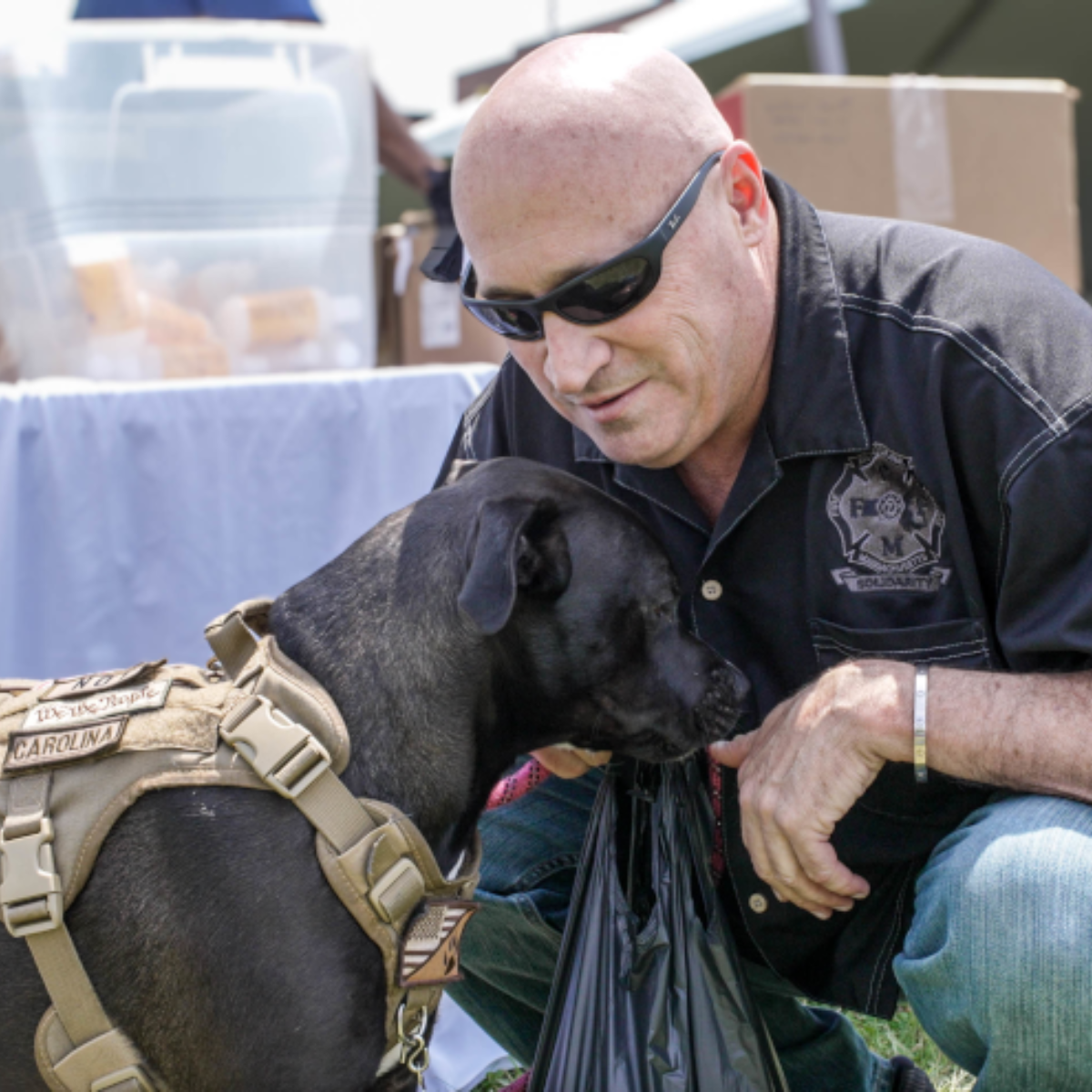 Greater Good Charities Facebook ad: Send Aid to Struggling Veterans