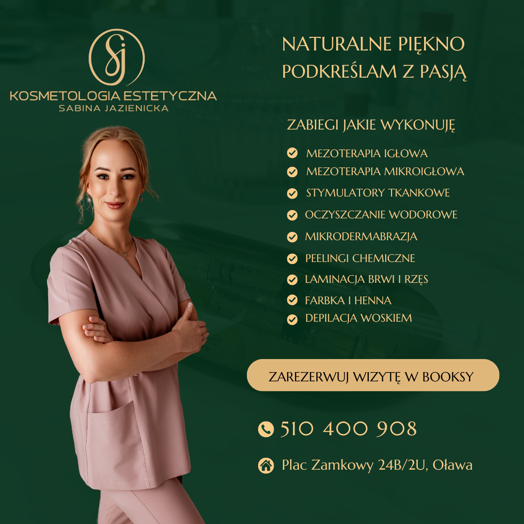 Kosmetologia Estetyczna Sabina Jazienicka Facebook ad: Kosmetologia Estetyczna