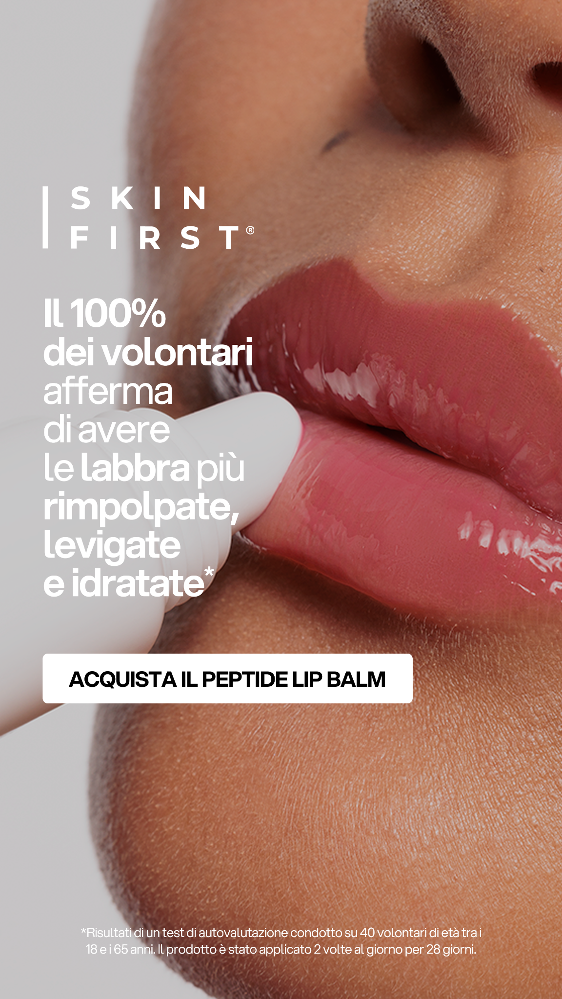 SKIN FIRST Facebook ad