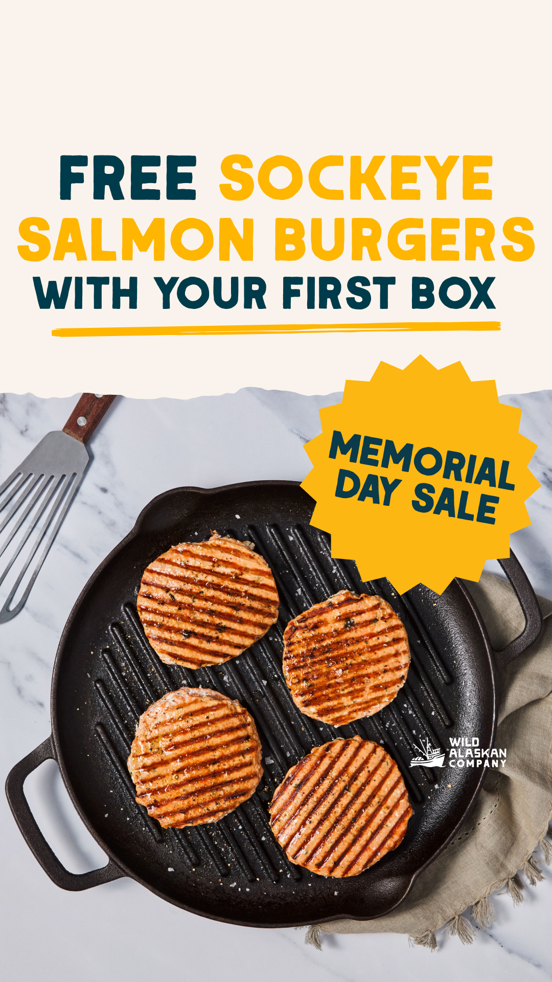 Wild Alaskan Company Facebook ad
