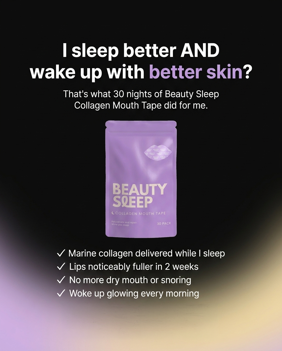 Beauty Sleep Facebook ad