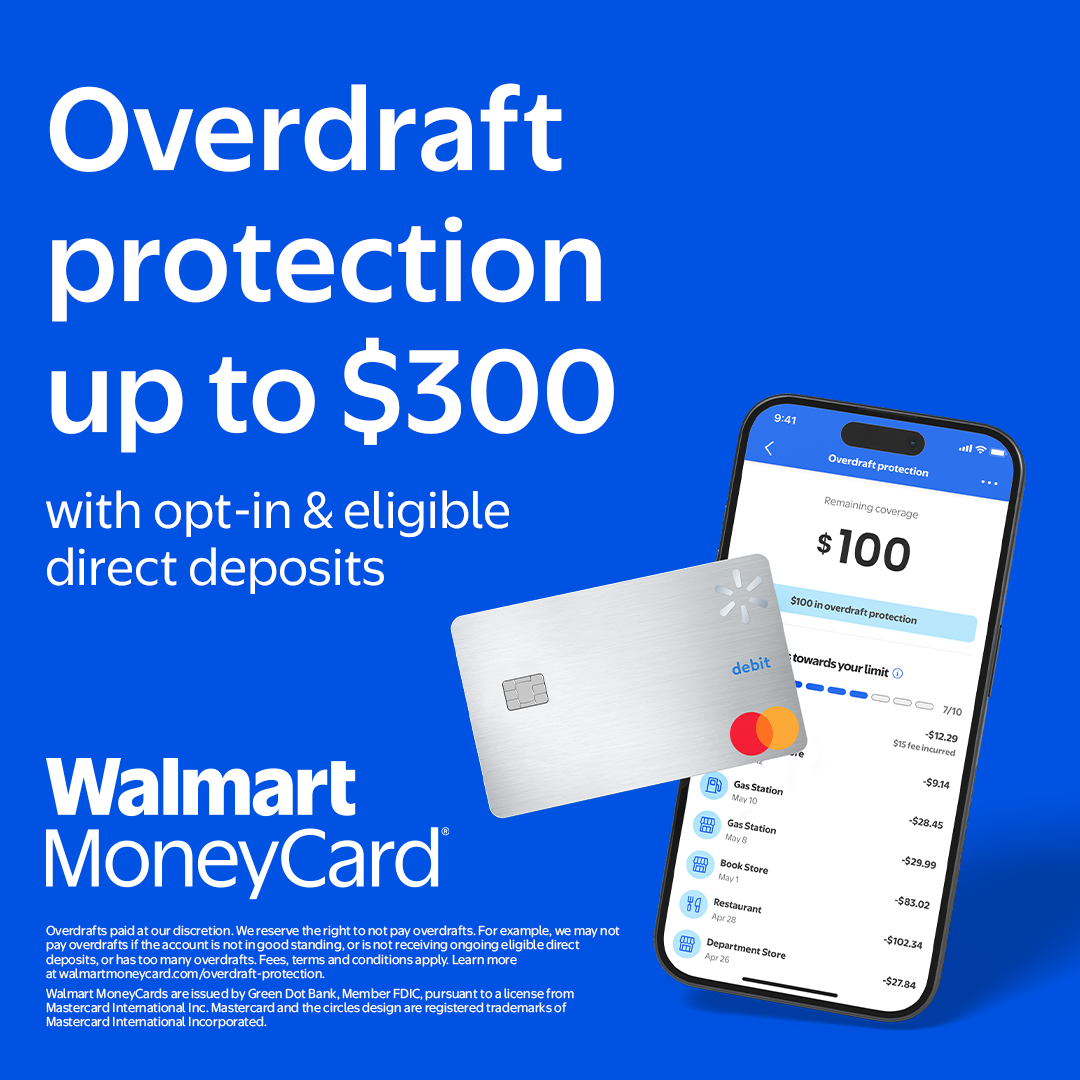 Walmart MoneyCard Facebook ad