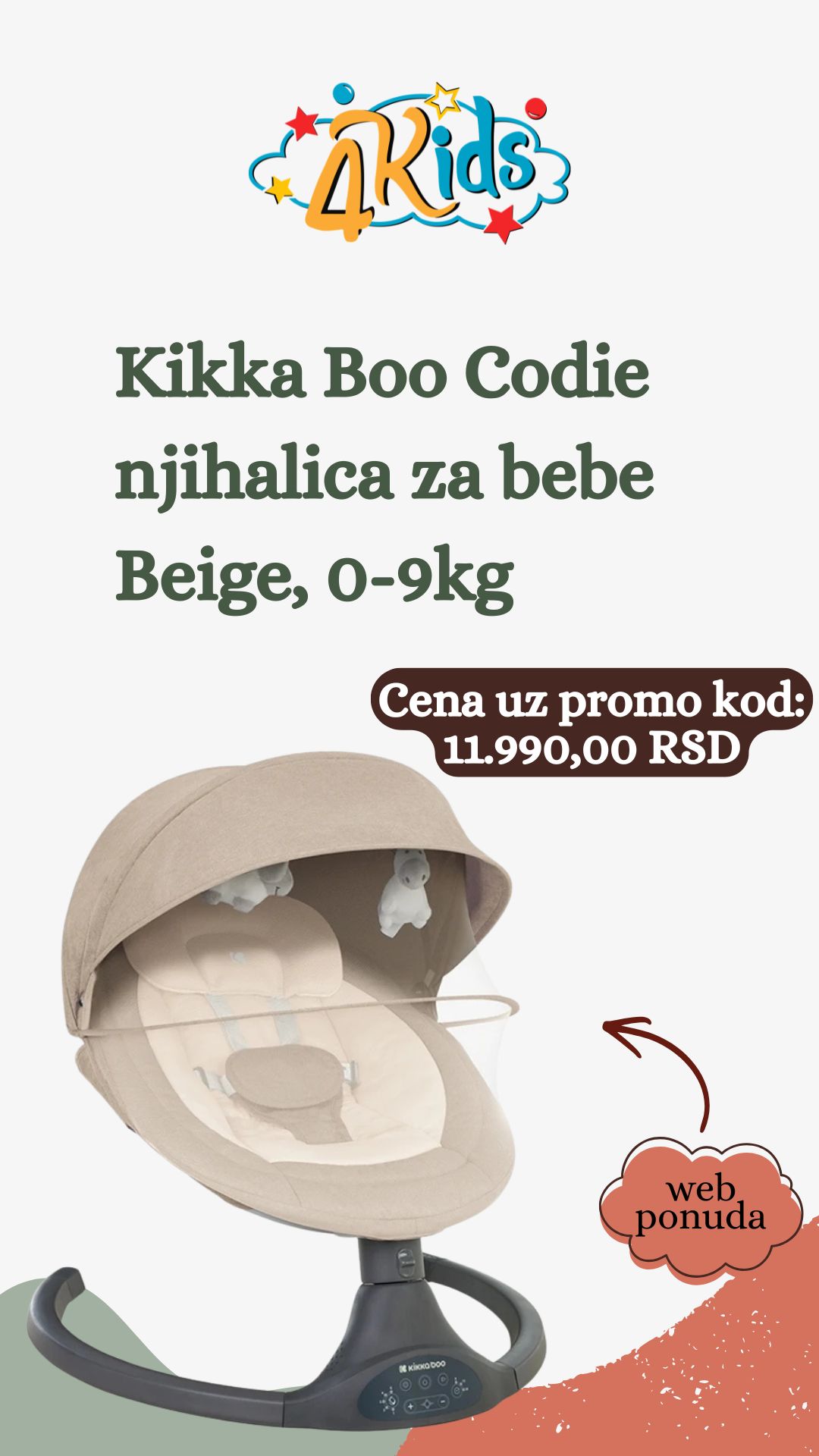 4Kids - Dečiji centar Facebook ad