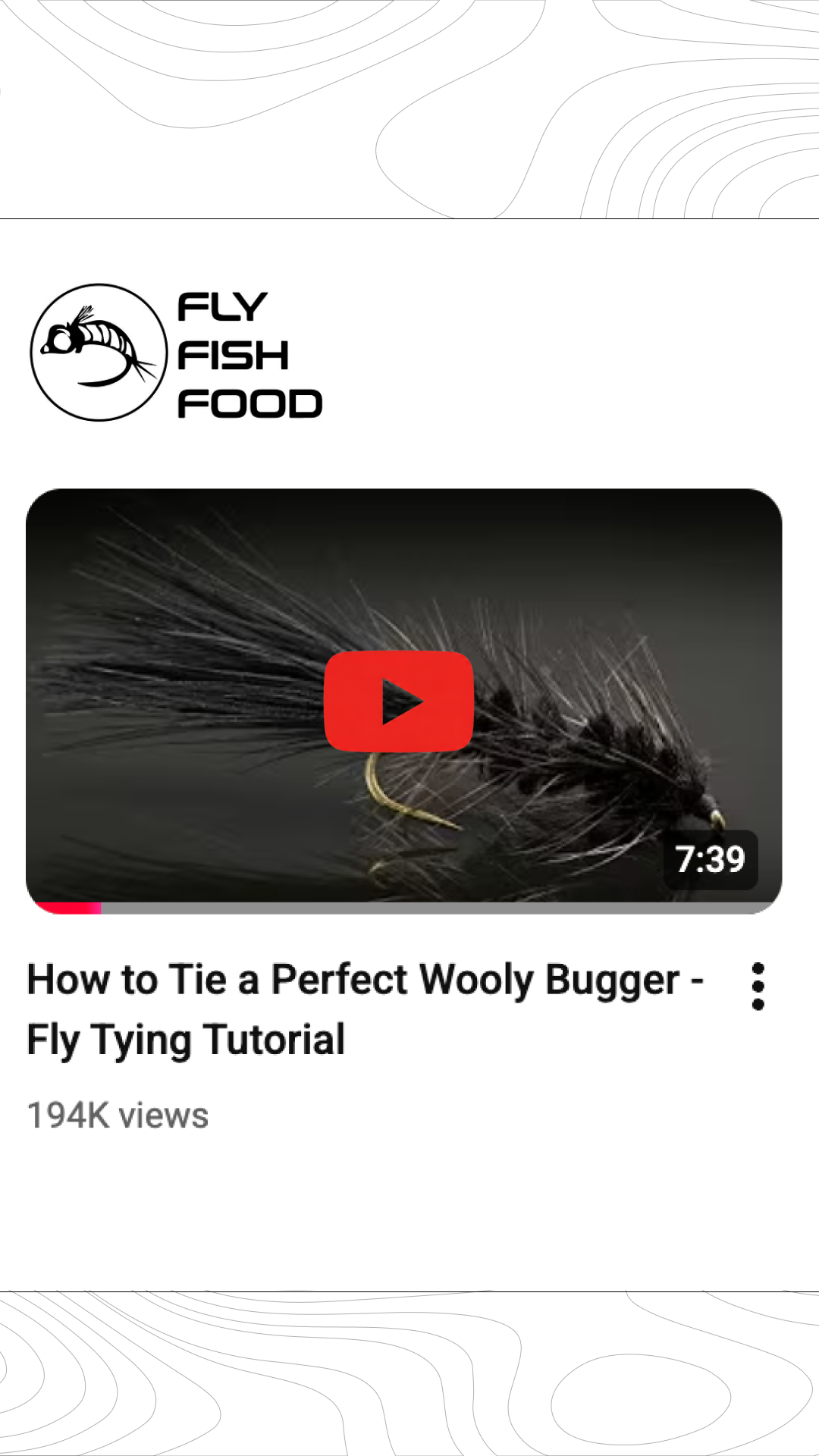 Fly Fish Food Facebook ad from May 4, 2026