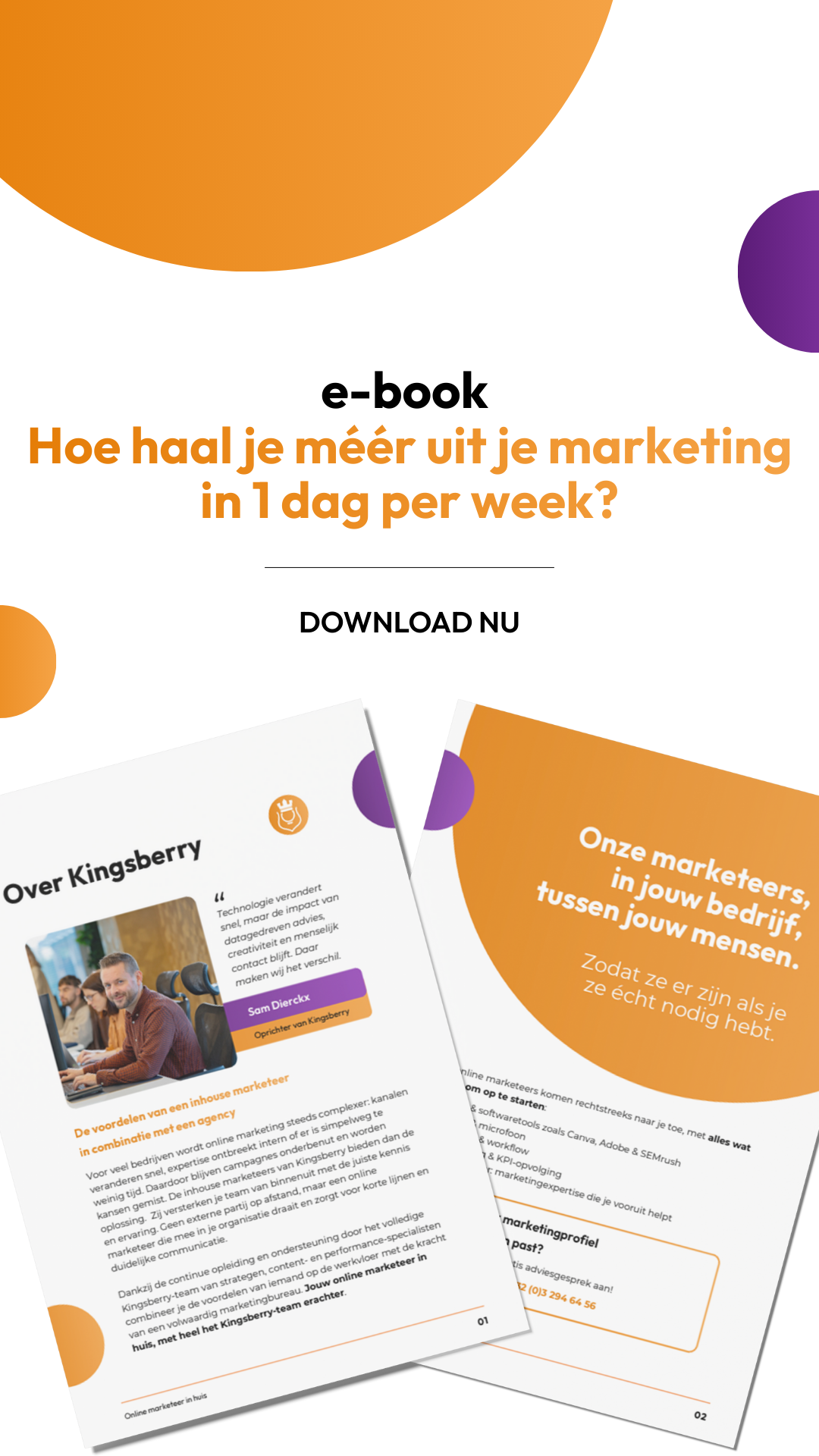 Kingsberry - Digital Marketing Agency - Reclamebureau Facebook ad from Dec 8, 2025