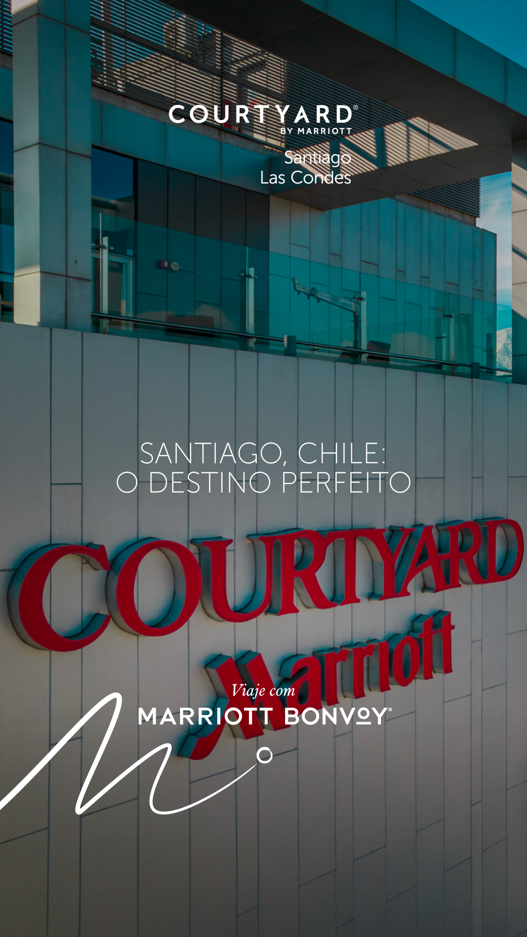 Courtyard by Marriott Santiago Las Condes Facebook ad from Apr 1, 2026