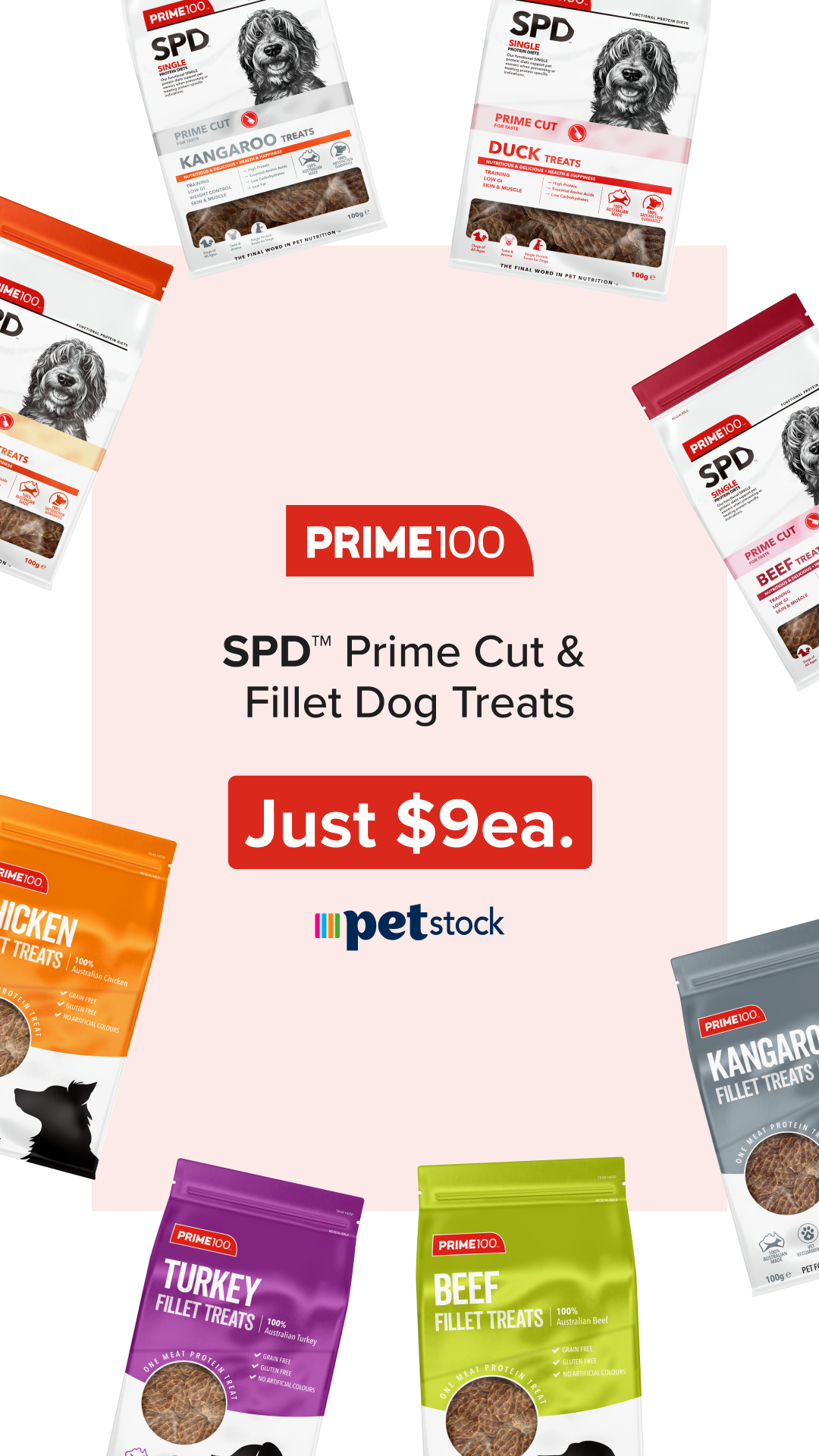 Petstock Facebook ad