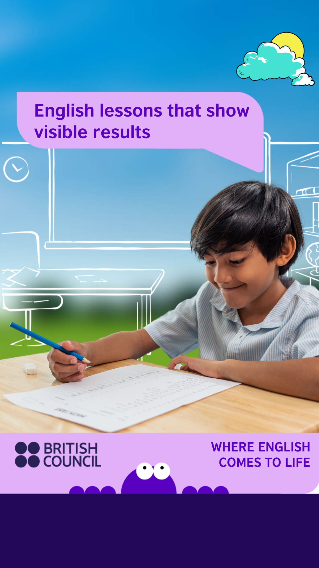 British Council India Facebook ad