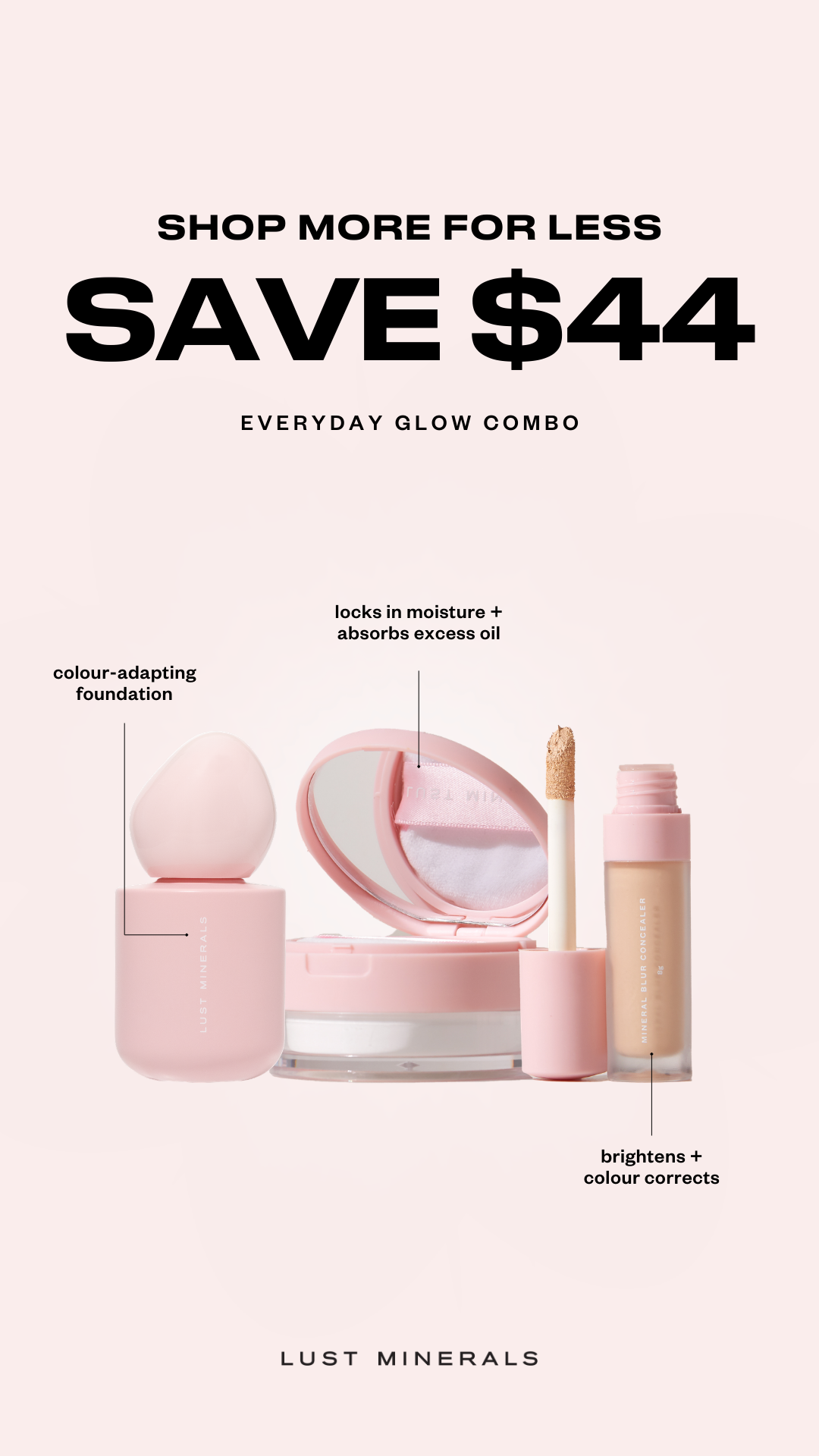Lust Minerals Facebook ad