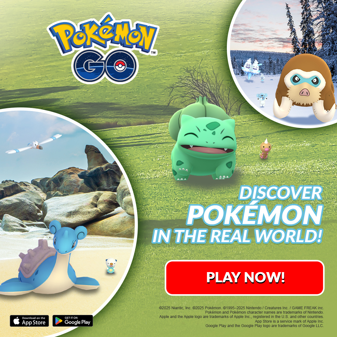 Pokémon GO Facebook ad