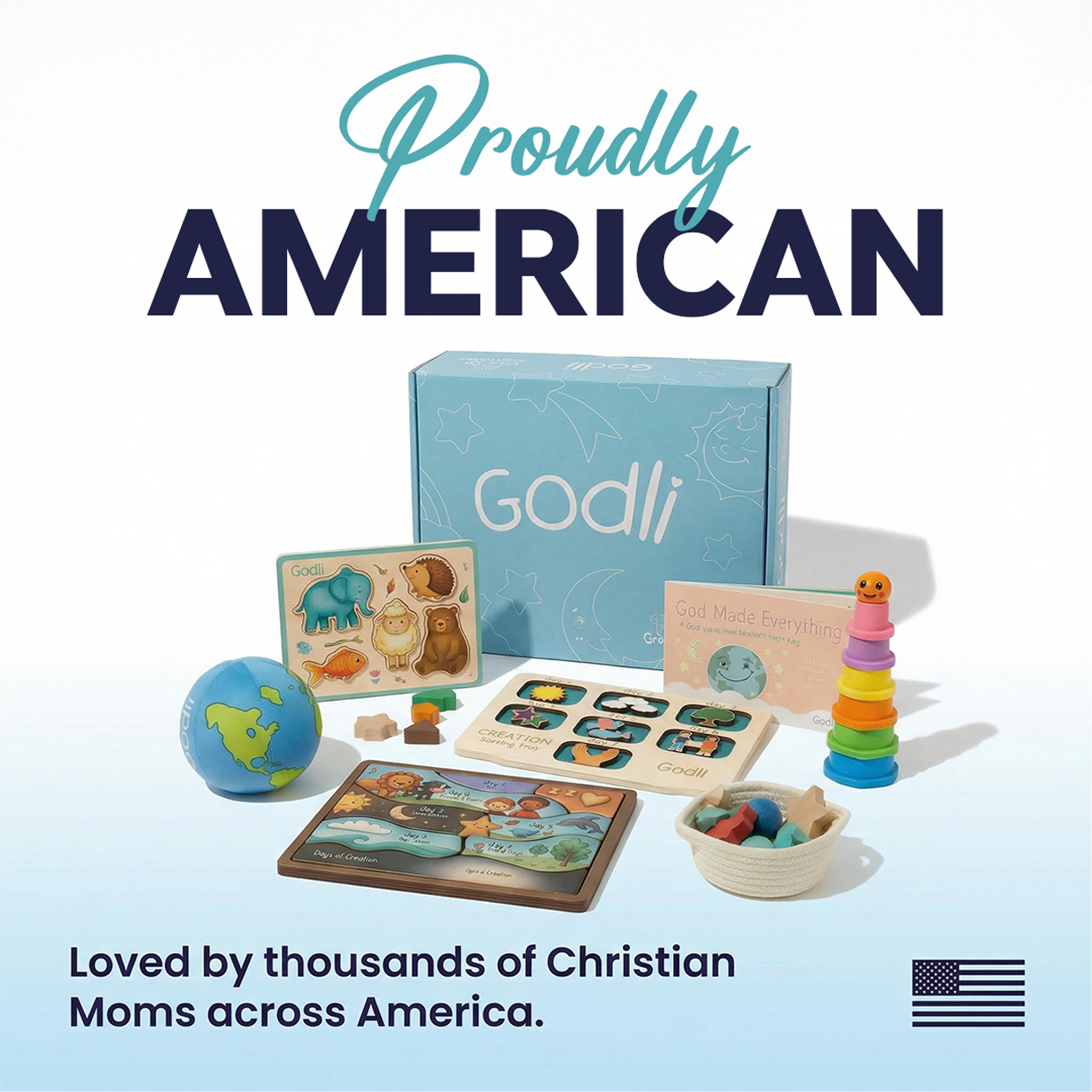 Godli Facebook ad: Help Your Child Grow With God