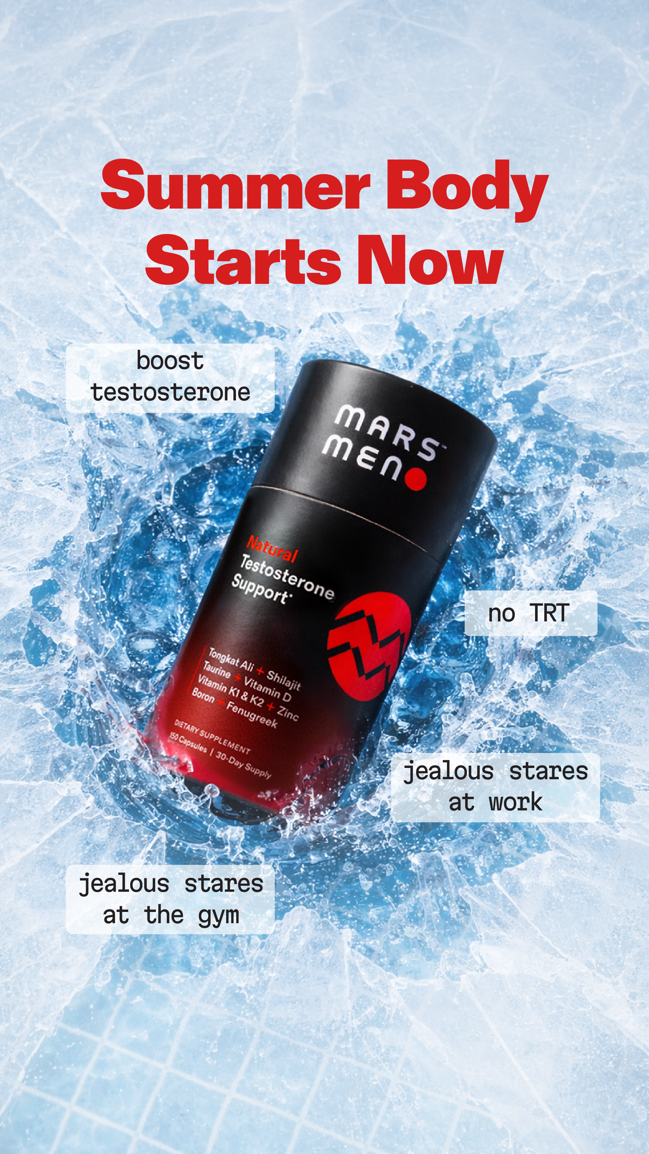 Mars Men Facebook ad