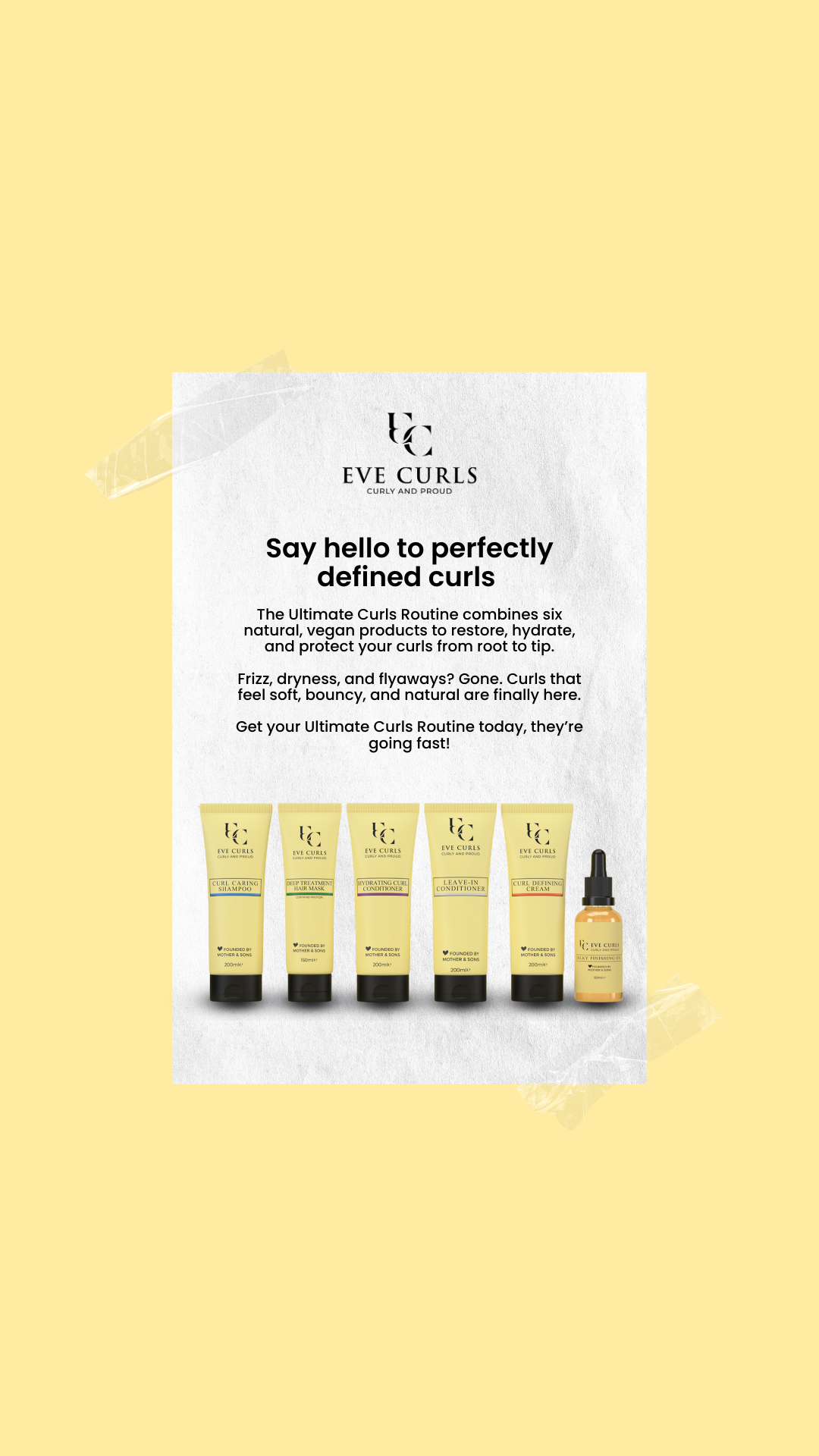 Eve Curls Facebook ad