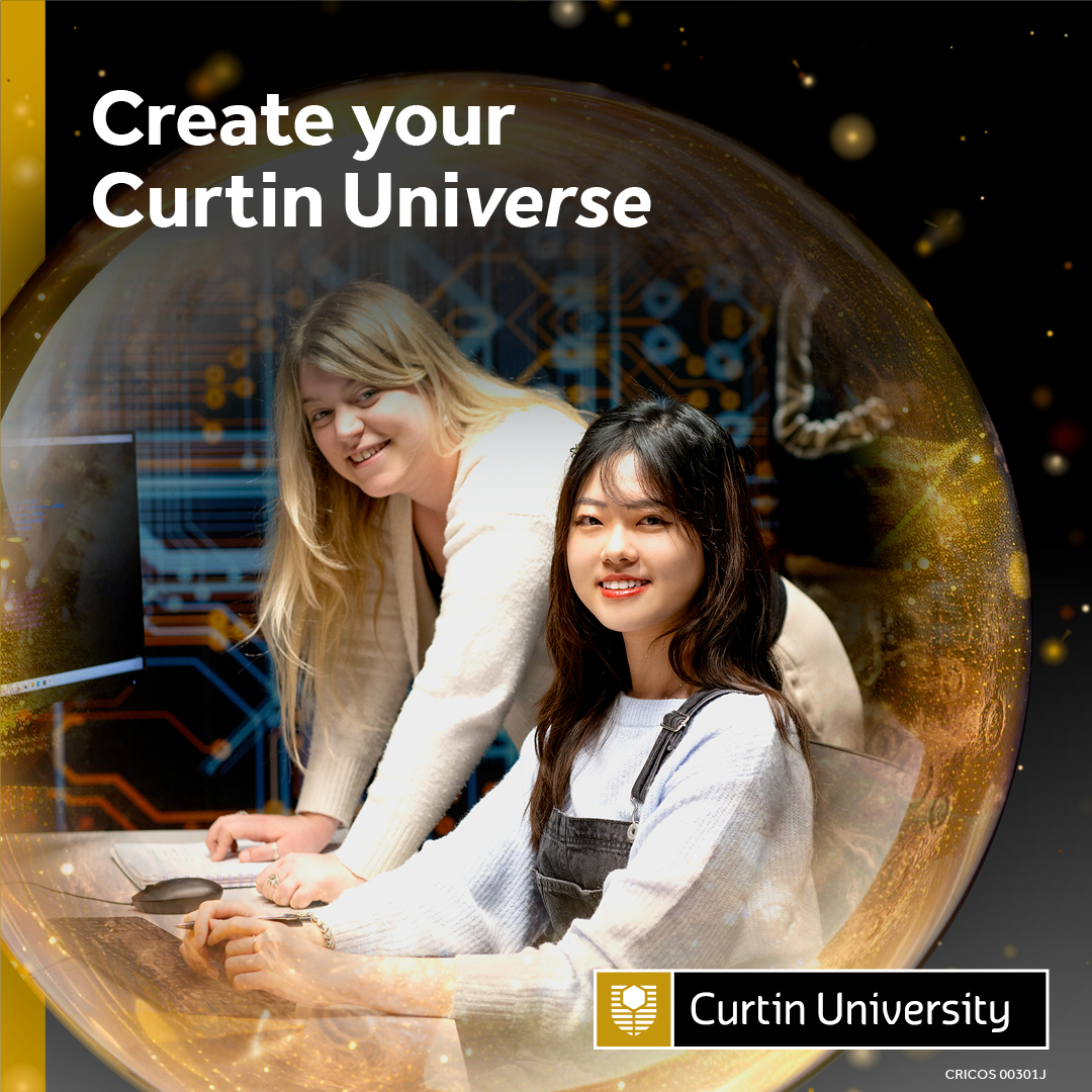 Curtin University Facebook ad