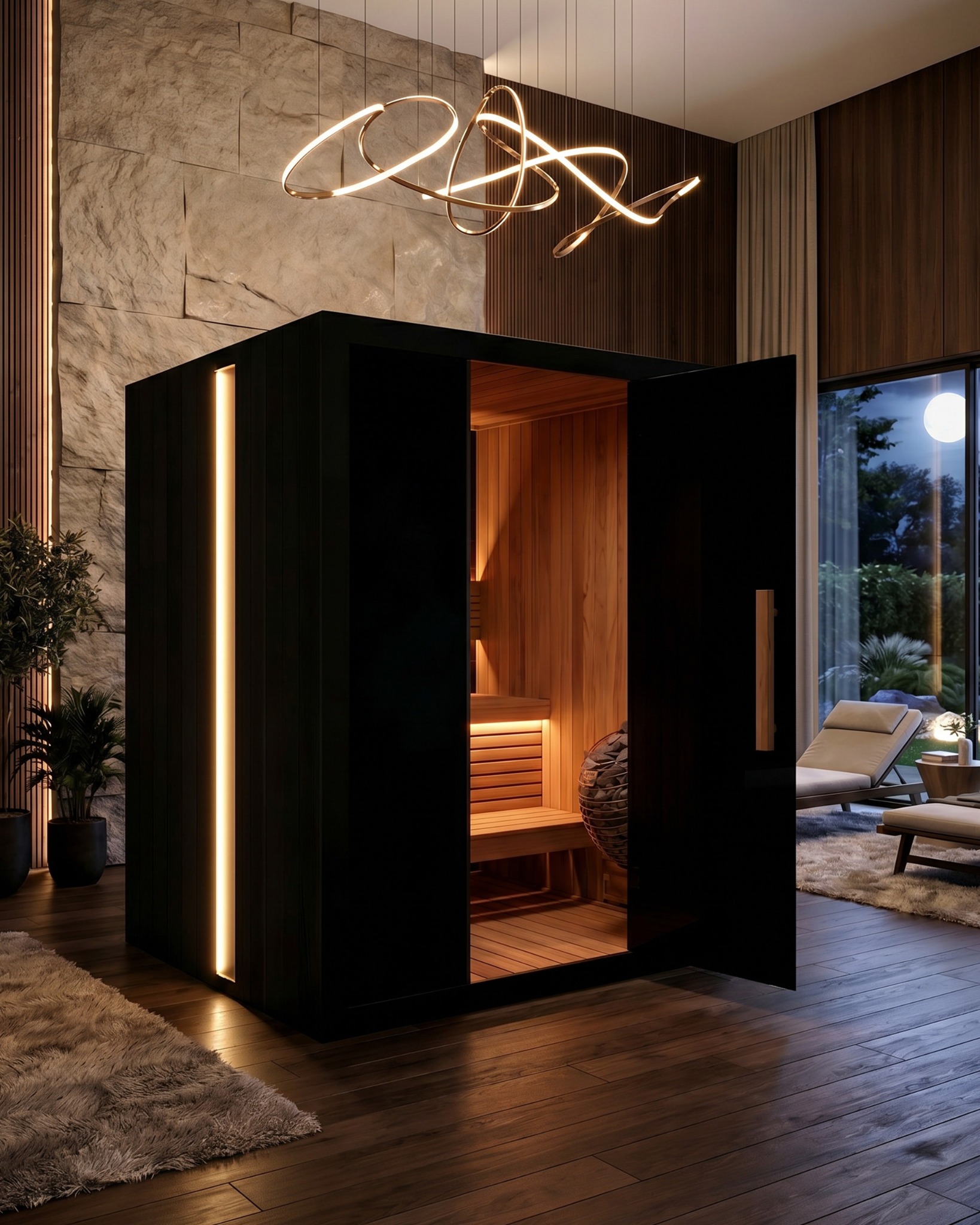Sun Home Saunas Facebook ad