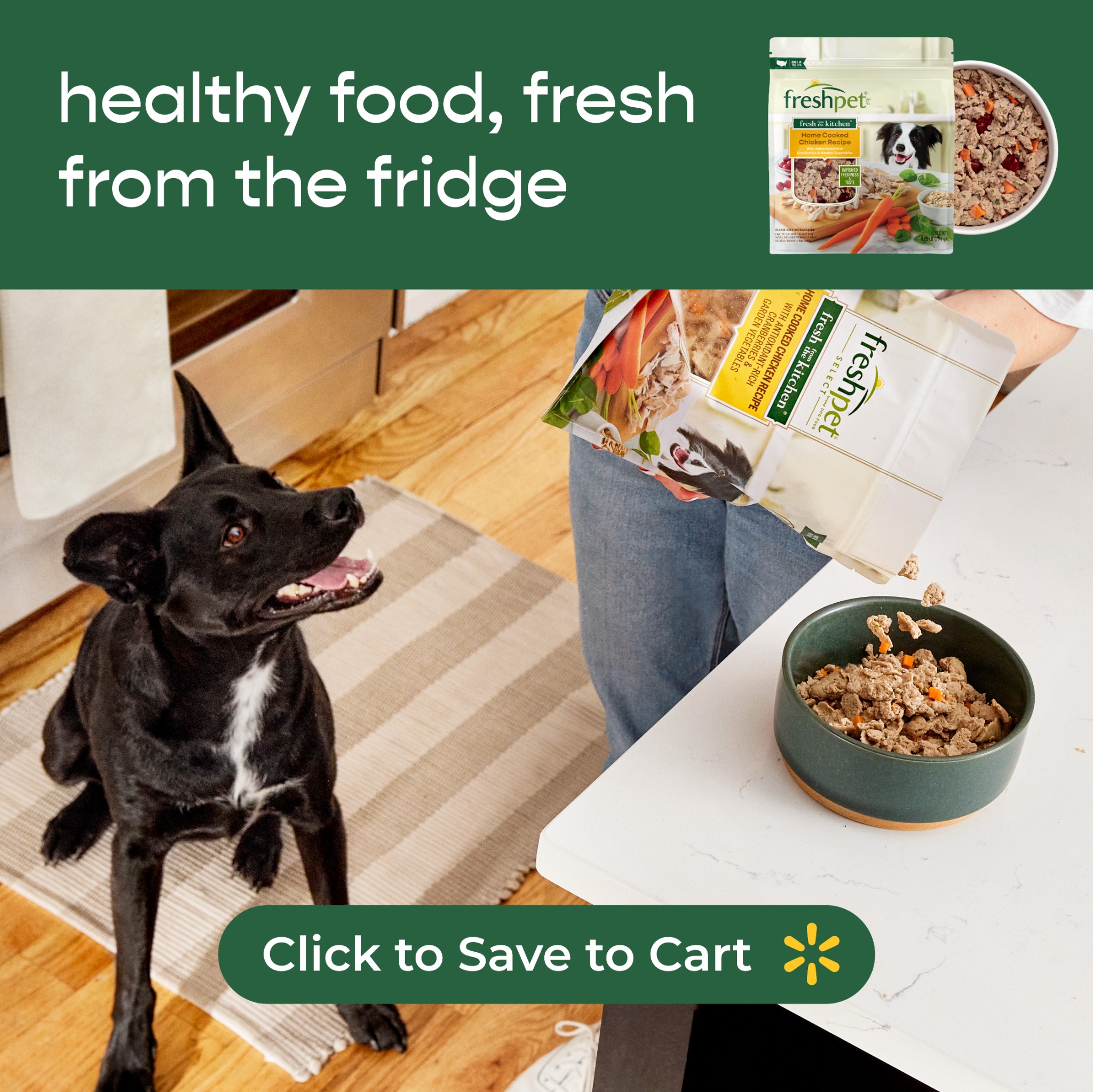 Freshpet Facebook ad