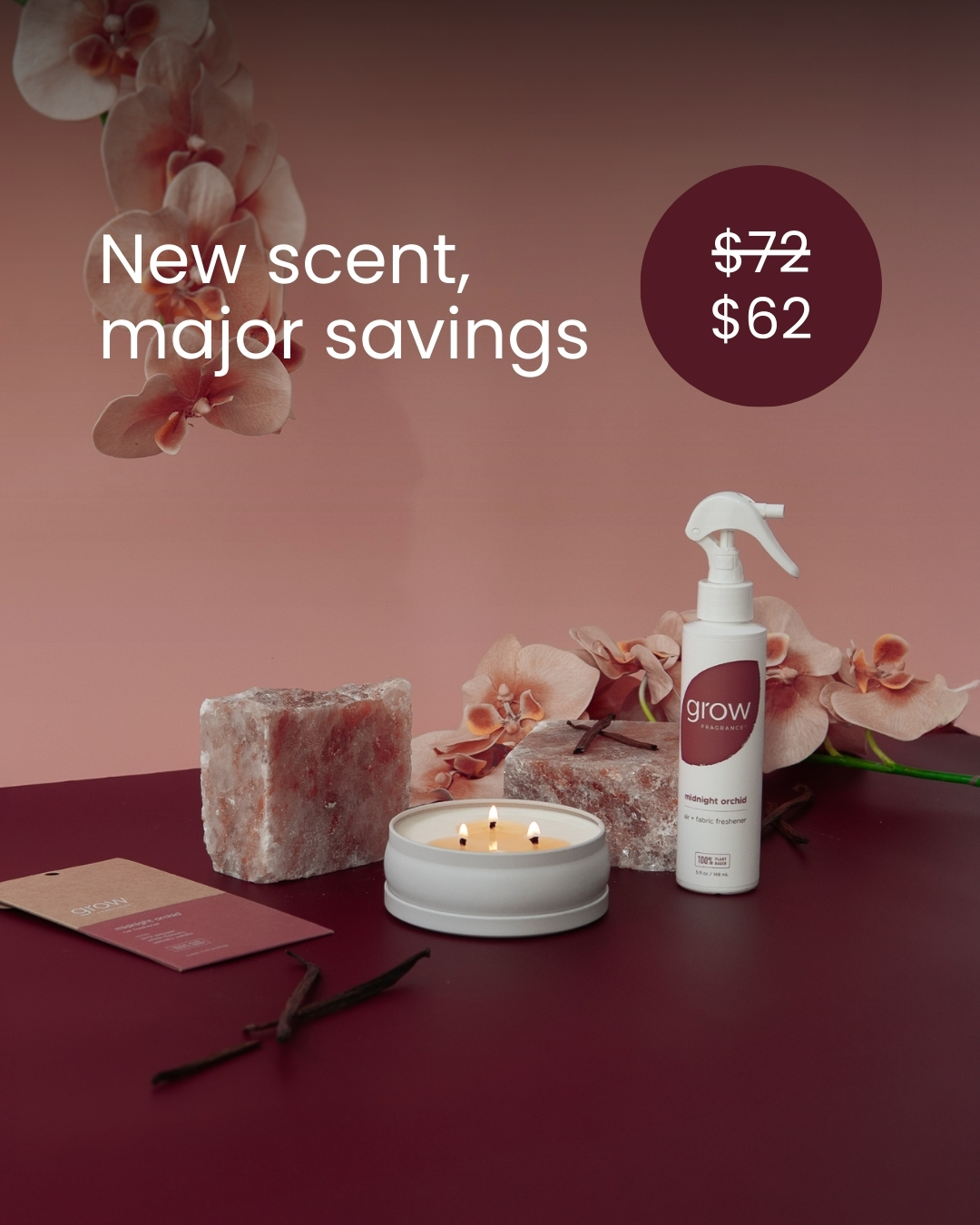 Grow Fragrance Facebook ad