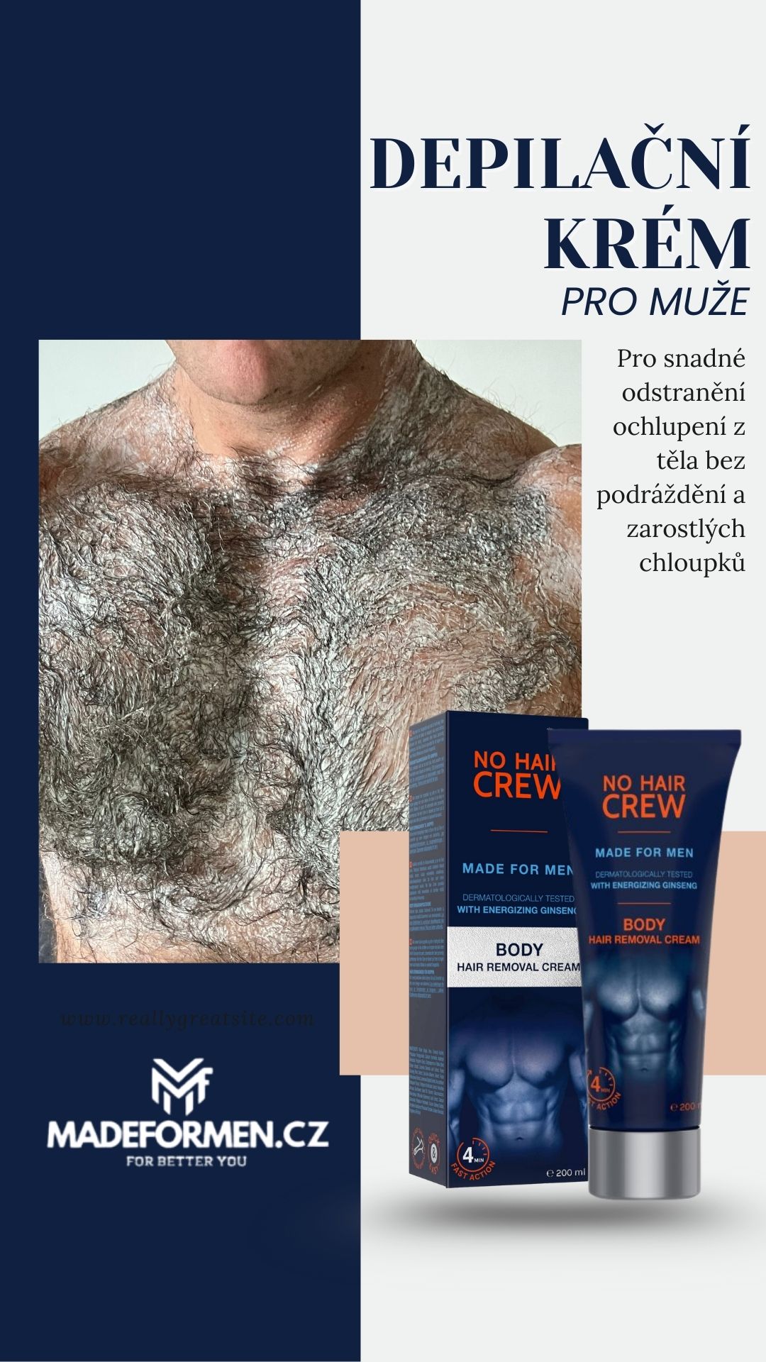 Madeformen.cz Facebook ad