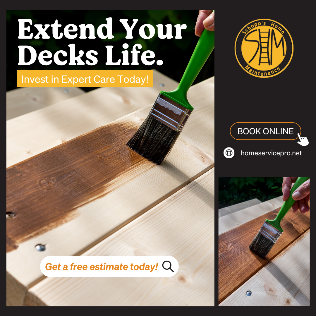 Schopp's Home Maintenance Facebook ad