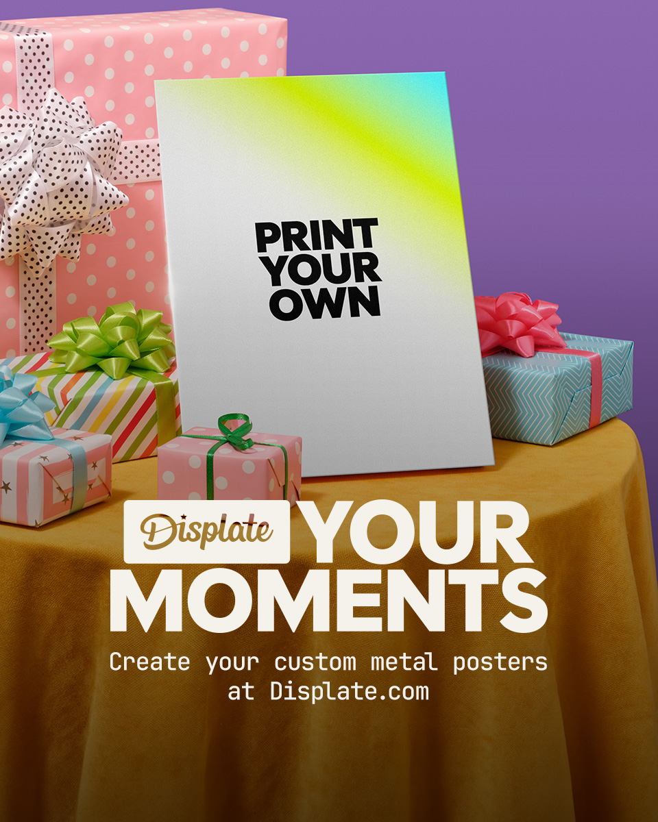 Displate Facebook ad