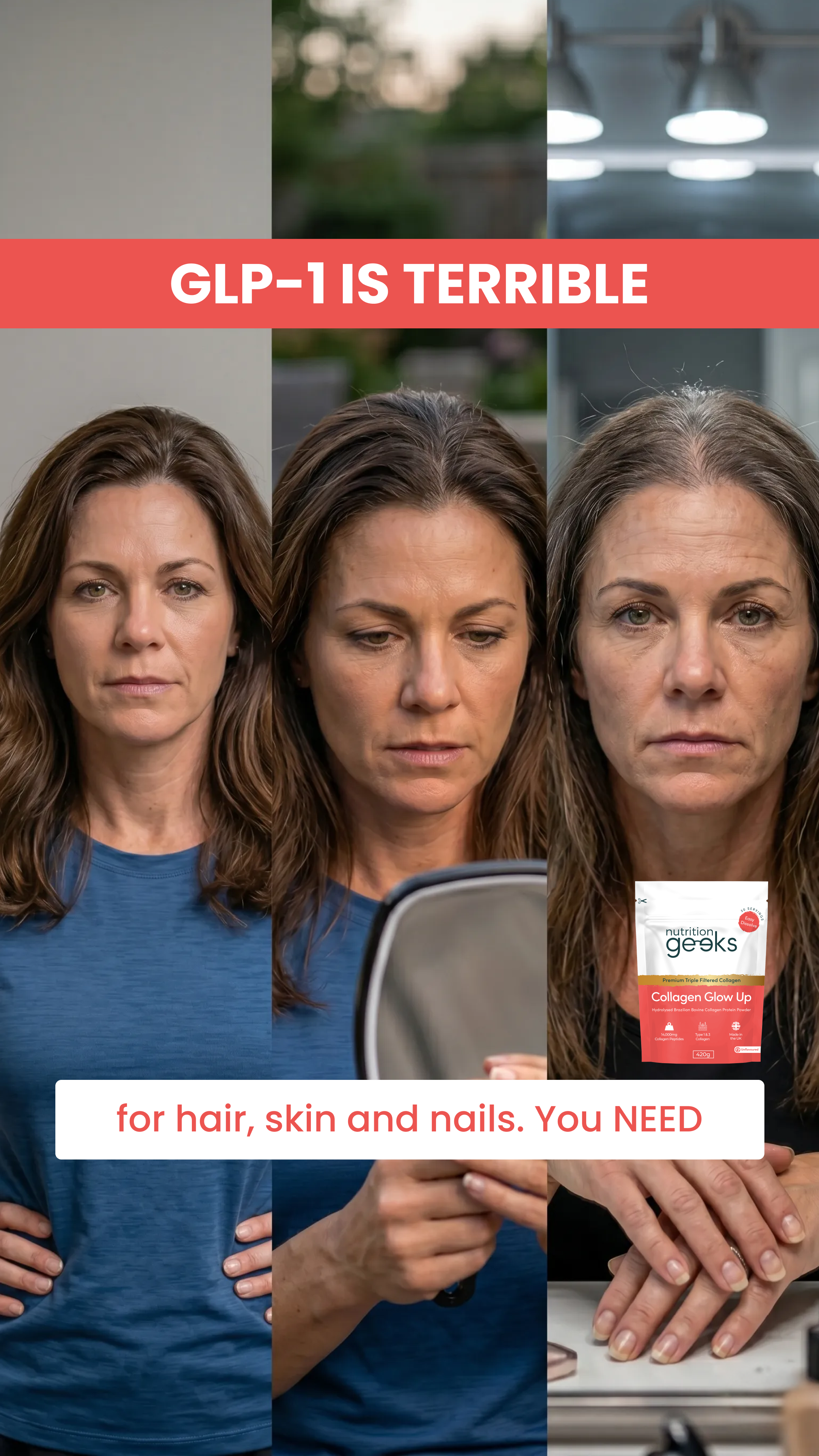 Radiant Over 40 Facebook ad