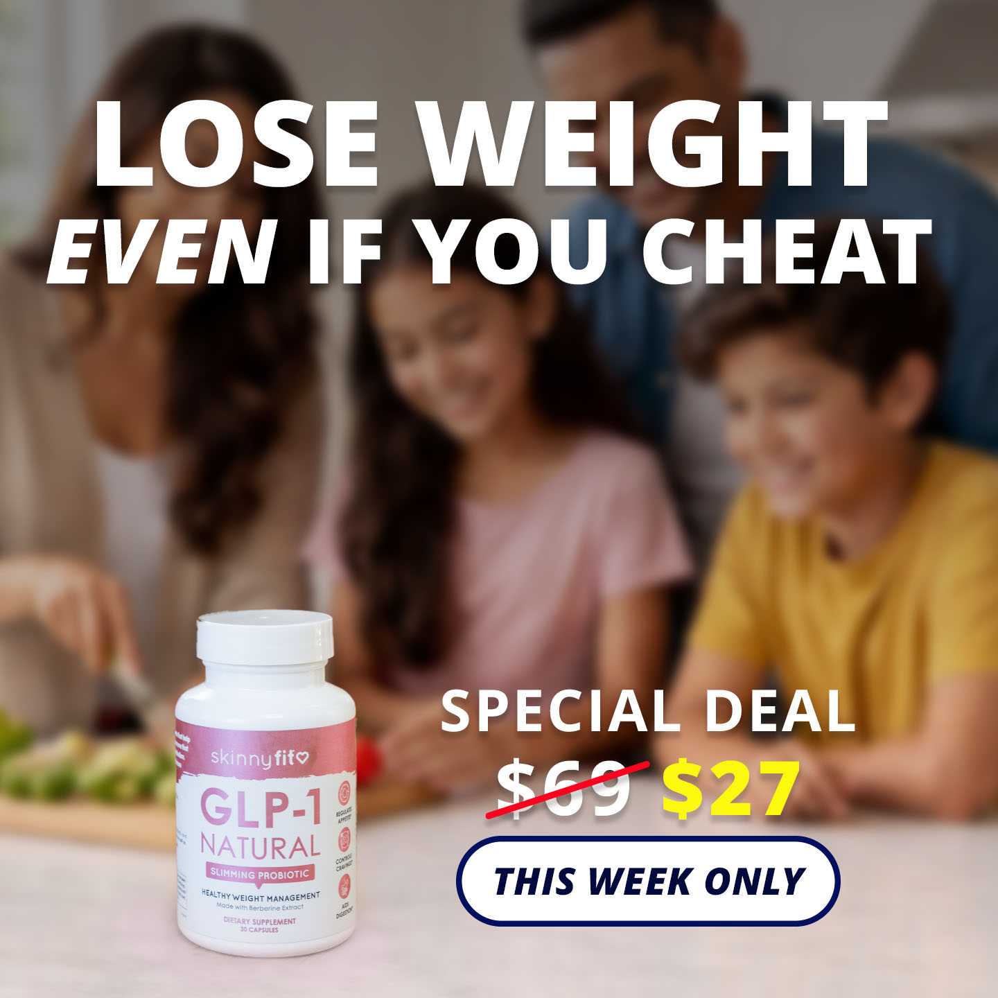 SkinnyFit Facebook ad
